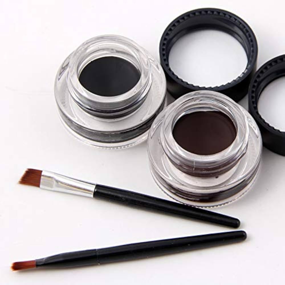 2 In 1 Eyeliner Kajal, Matte Finish Long Lasting Waterproof Eyeliner Pack Of 1