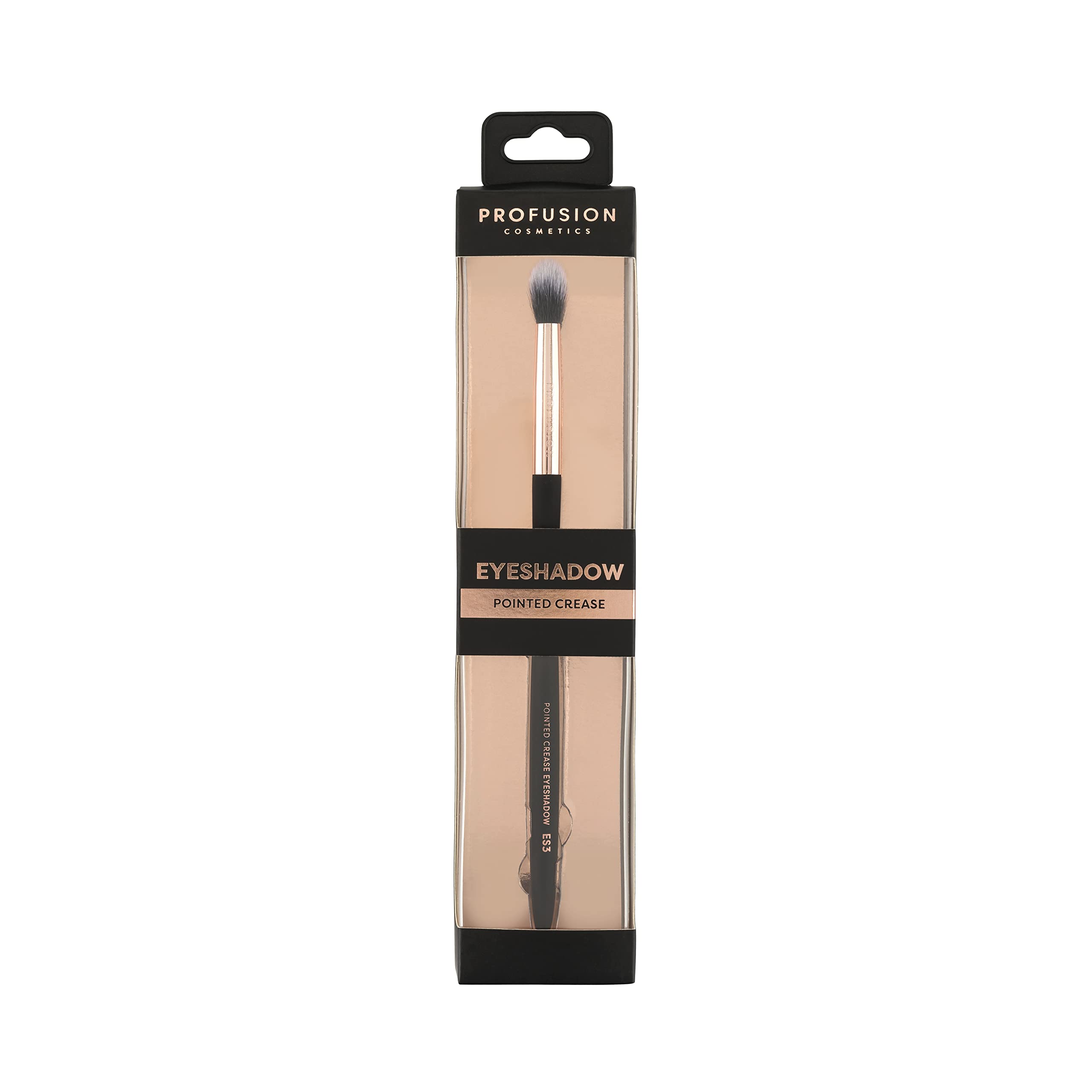 Profusion Cosmetics Pointed Crease Eyeshadow Brush Soft Synthetic Eyeshadow Blending For small Crease Eyebrow Long Lasting smudg