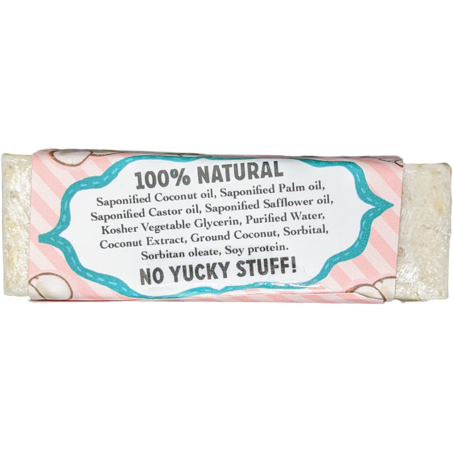 Creamy Coconut Cutie BAR SOAP Safflower Coconut Soy by Filthy Farmgirl