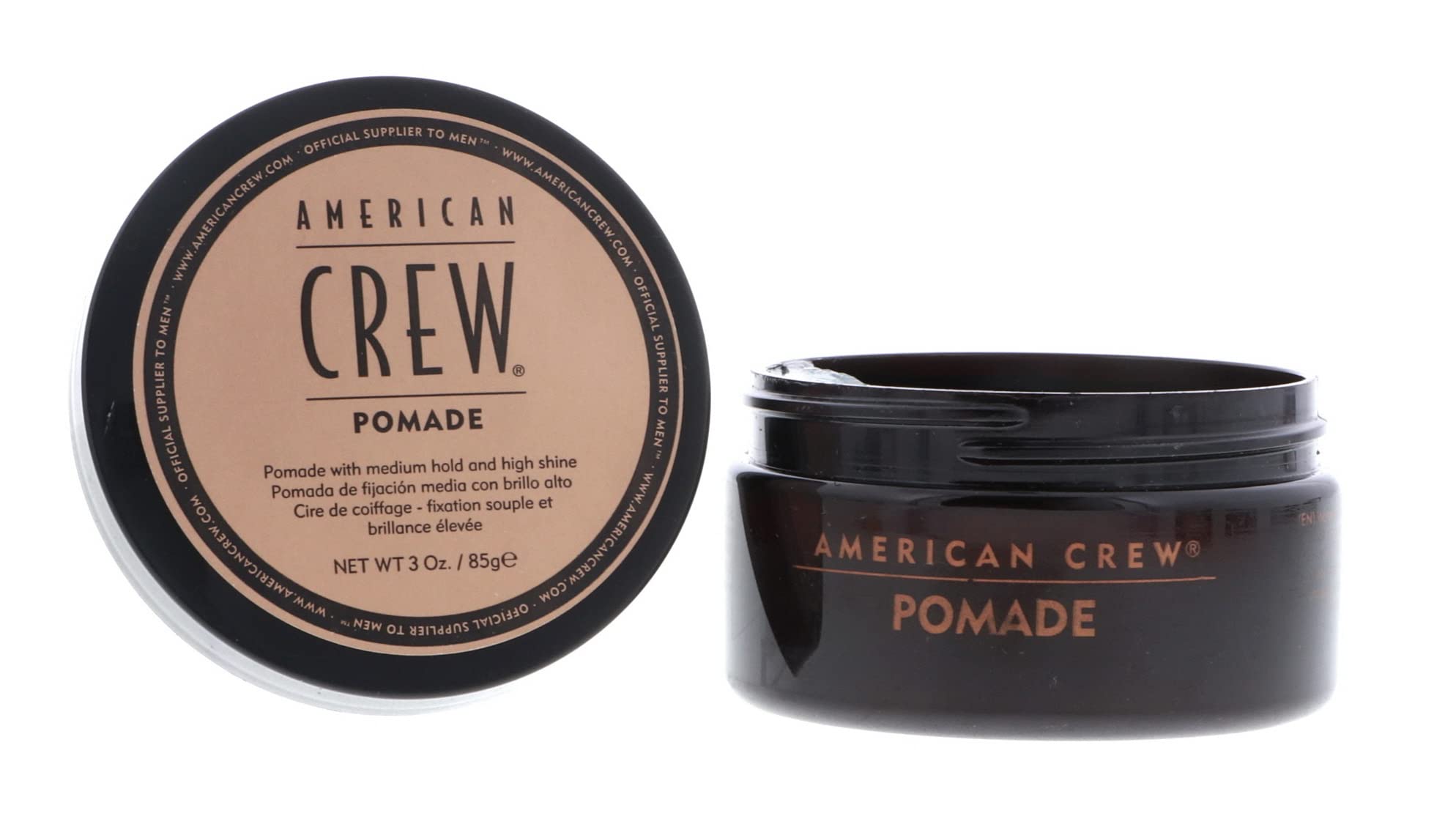 American Crew Pomade, 3.0-Ounce Jar, Packaging May Vary (Pack Of 2)
