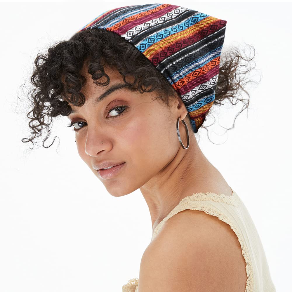 Tobatoba Boho Headbands For Women - 5 Pcs Hair Accessories Featuring Headbands, Bandanas, And Head Scarves For Women And Girls