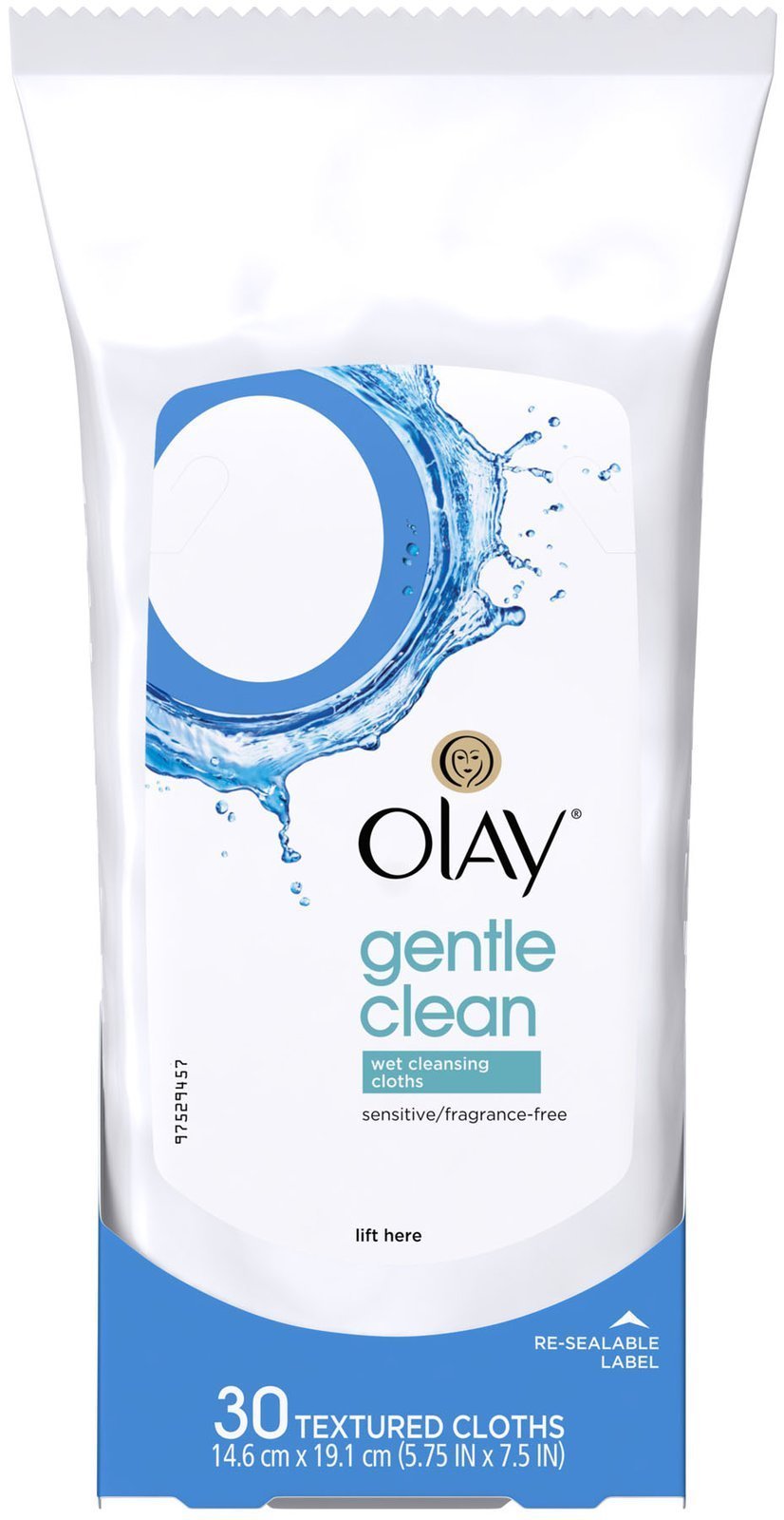 Olay Sensitive Wet Cleansing Towelettes, 30 Ct