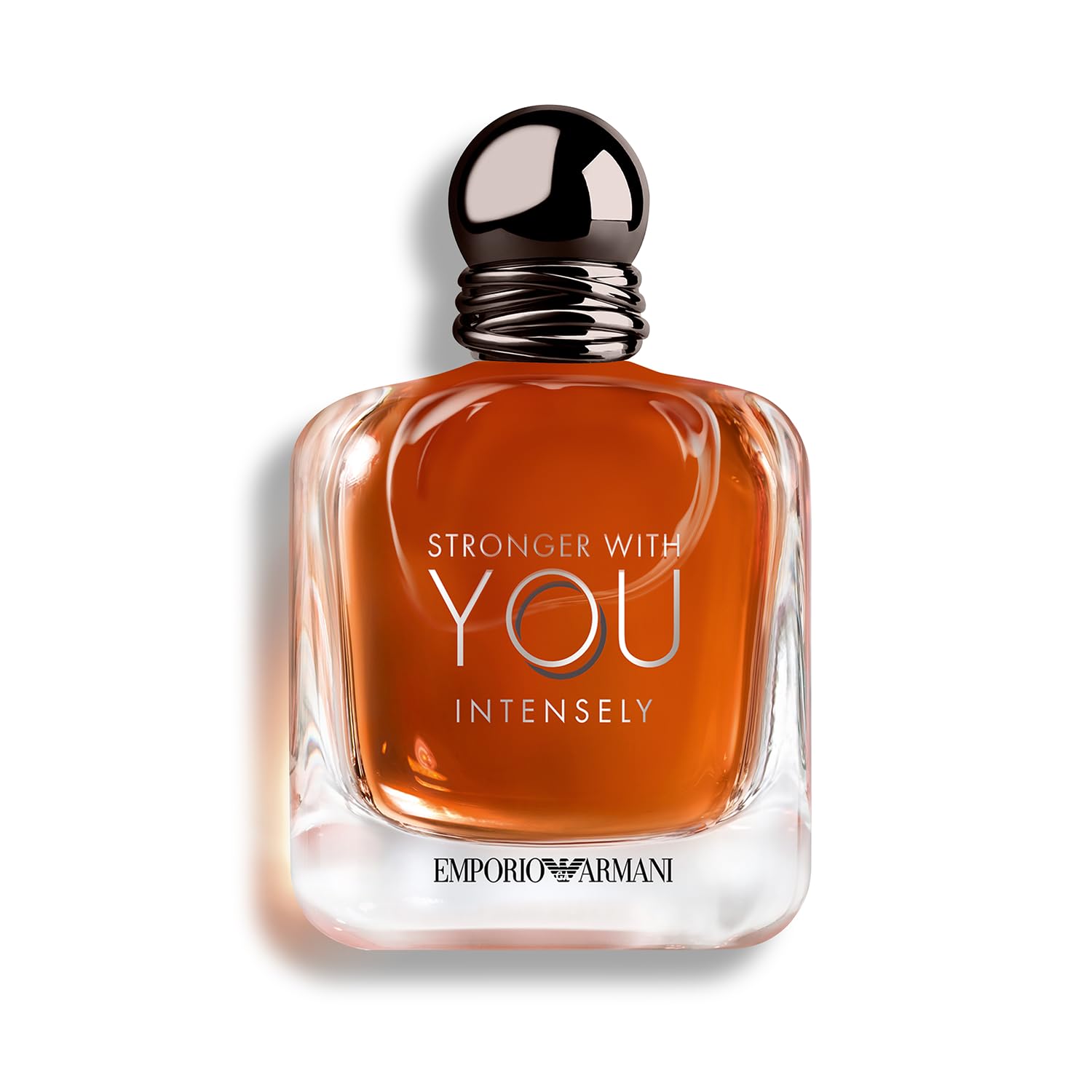 Armani Beauty - Stronger With You Intensely - Cologne for Men - Foug?re Ambery Woody Men?s Fragrance - Pink Pepper, Lavender, Va