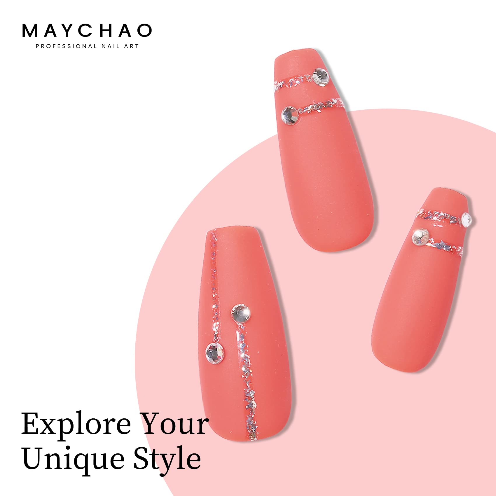 Maychao 15Ml Carrot Gel Nail Polish 1Pc Orange Gel Polish Soak Off Uv Led Nail Polish Nail Art Starter Manicure Salon Diy At Hom