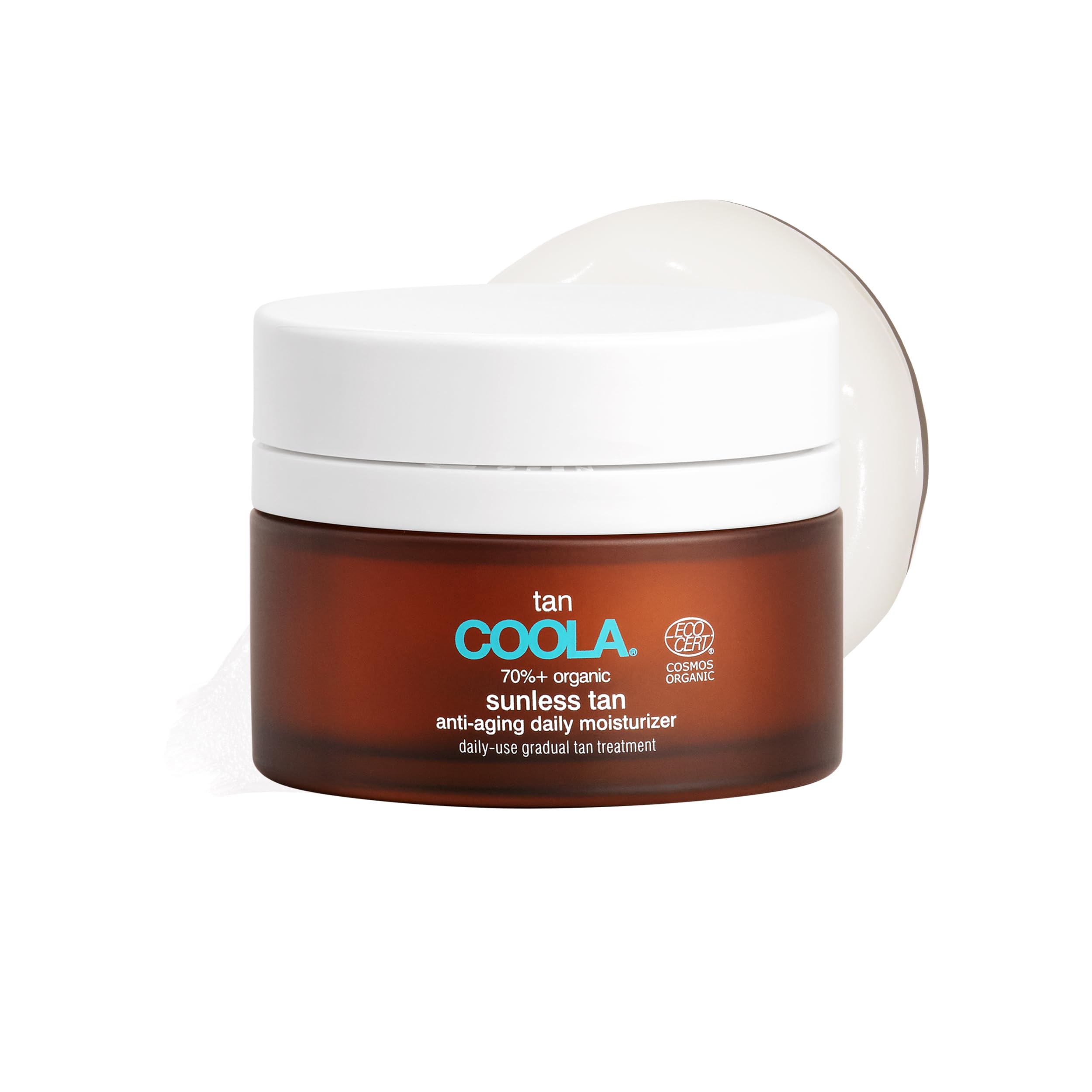 COOLA Sunless Self Tanner Face Moisturizer, AntiAging Lotion, 1.7 fl oz
