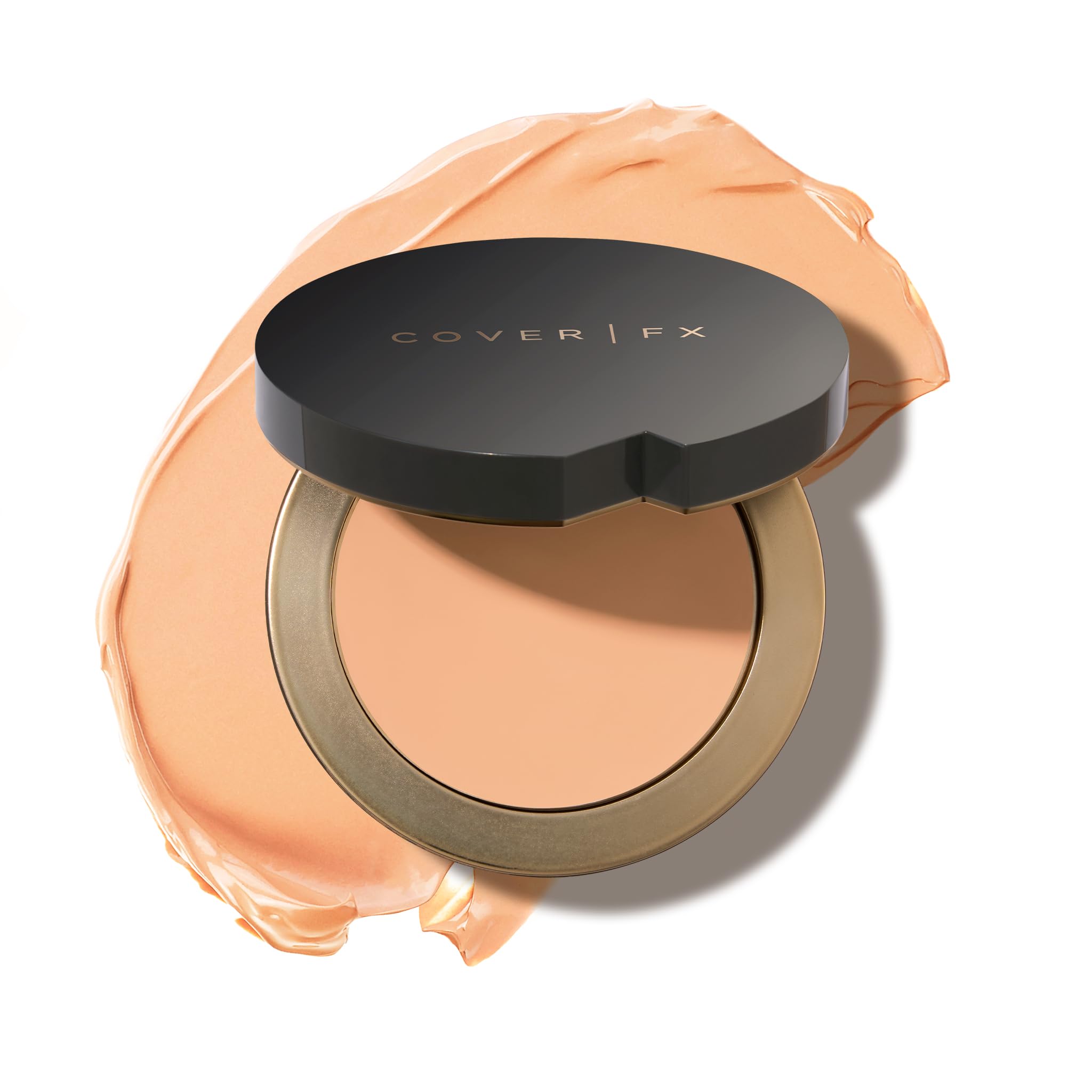 COVER FX Total Cover Cream Foundation - Shade L1 - Buildable Coverage - Natural Finish - Oil-Free - Sweat-Proof