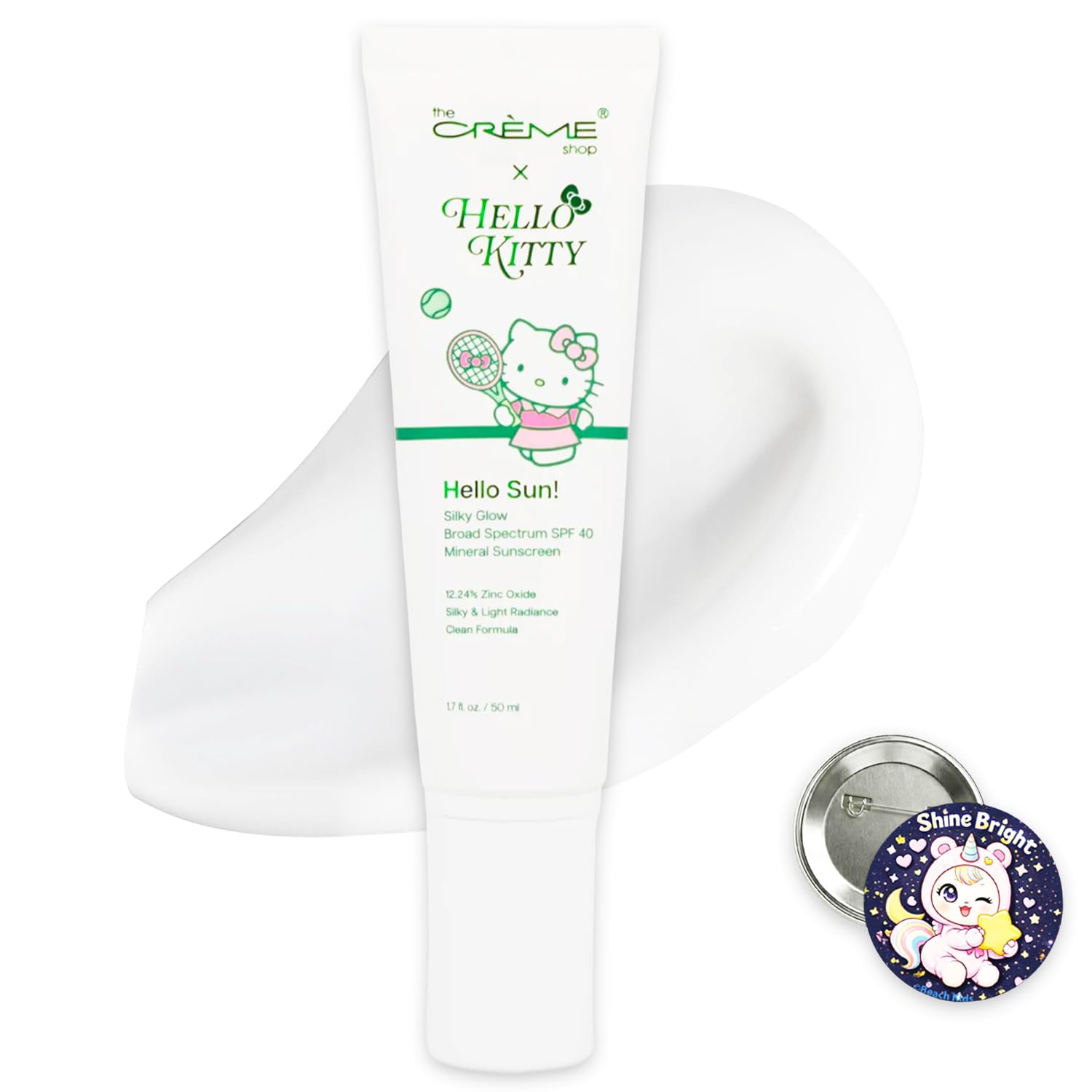 The Crme Shop Hello Kitty SPF 40 Mineral Suncreen with Zinc Oxide Bundle