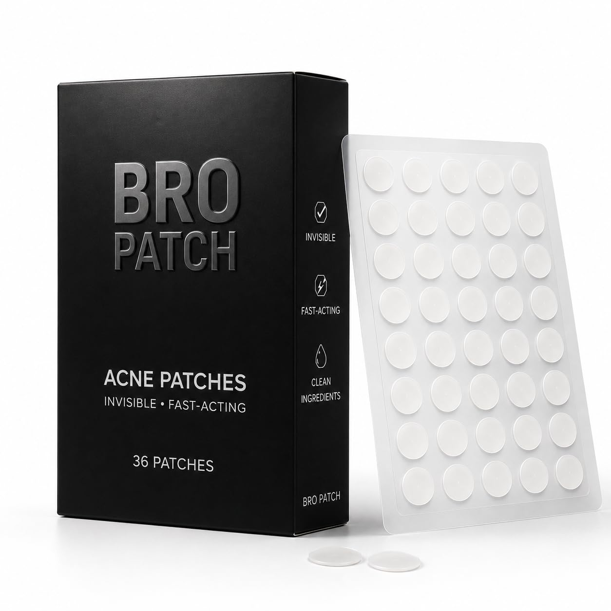 Hydrocolloid Acne Pimple Patch for Skin Blemishes, Shrinking Zits and Whiteheads, Spot Treatment, Nighttime Stickers for Face an