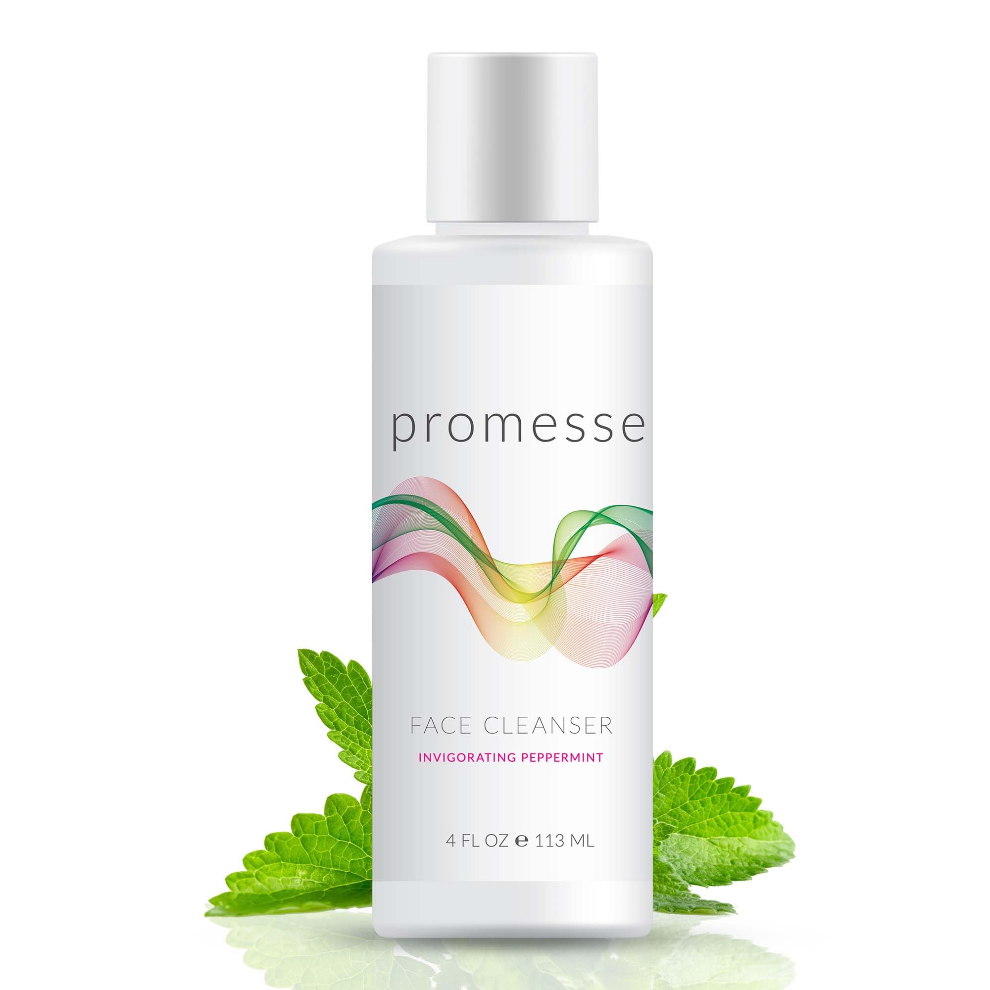 Promesse Daily Facial Cleanser And AntiAging Face Wash. A Mild, Foaming Cleansing Gel With Salicylic, Glycolic And Lactic Acid 