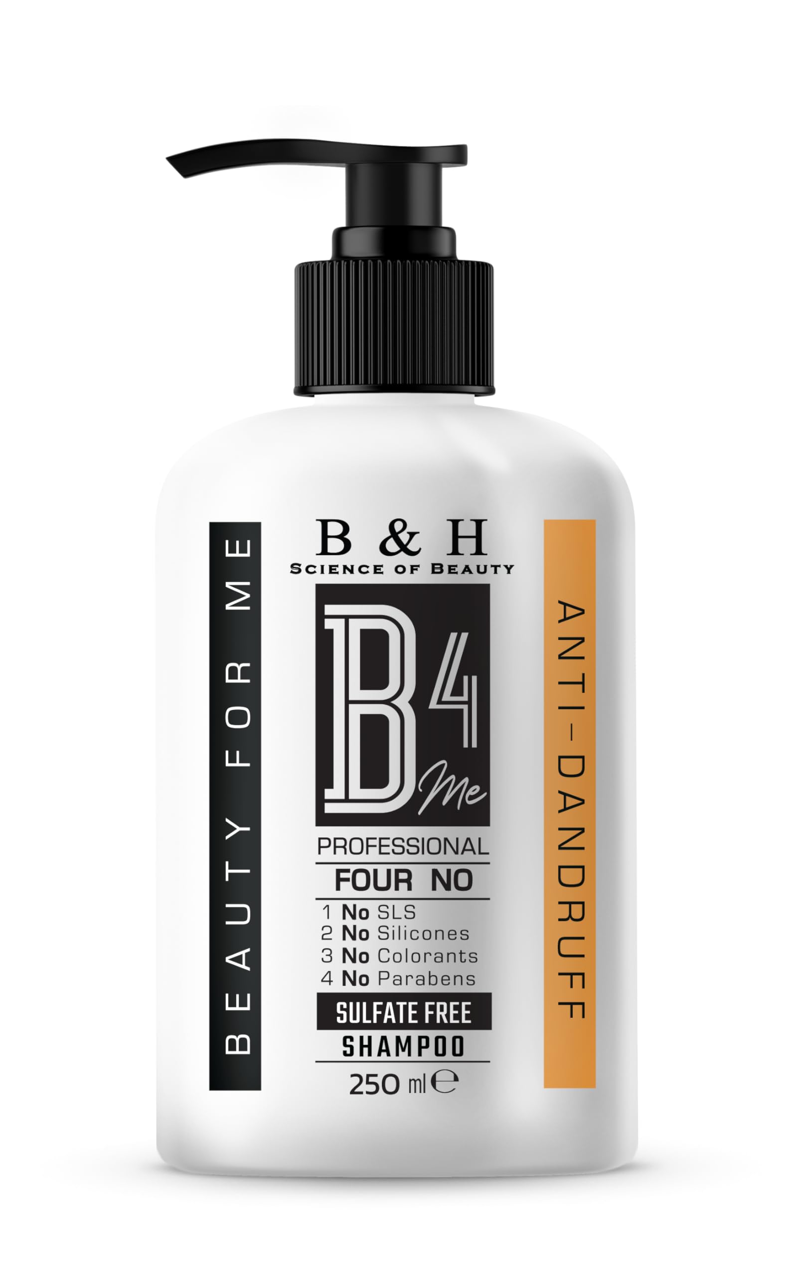 Beauty for Me Sulfate Free Shampoo AntiDandruff 250 ml / 8.45 Fl oz
