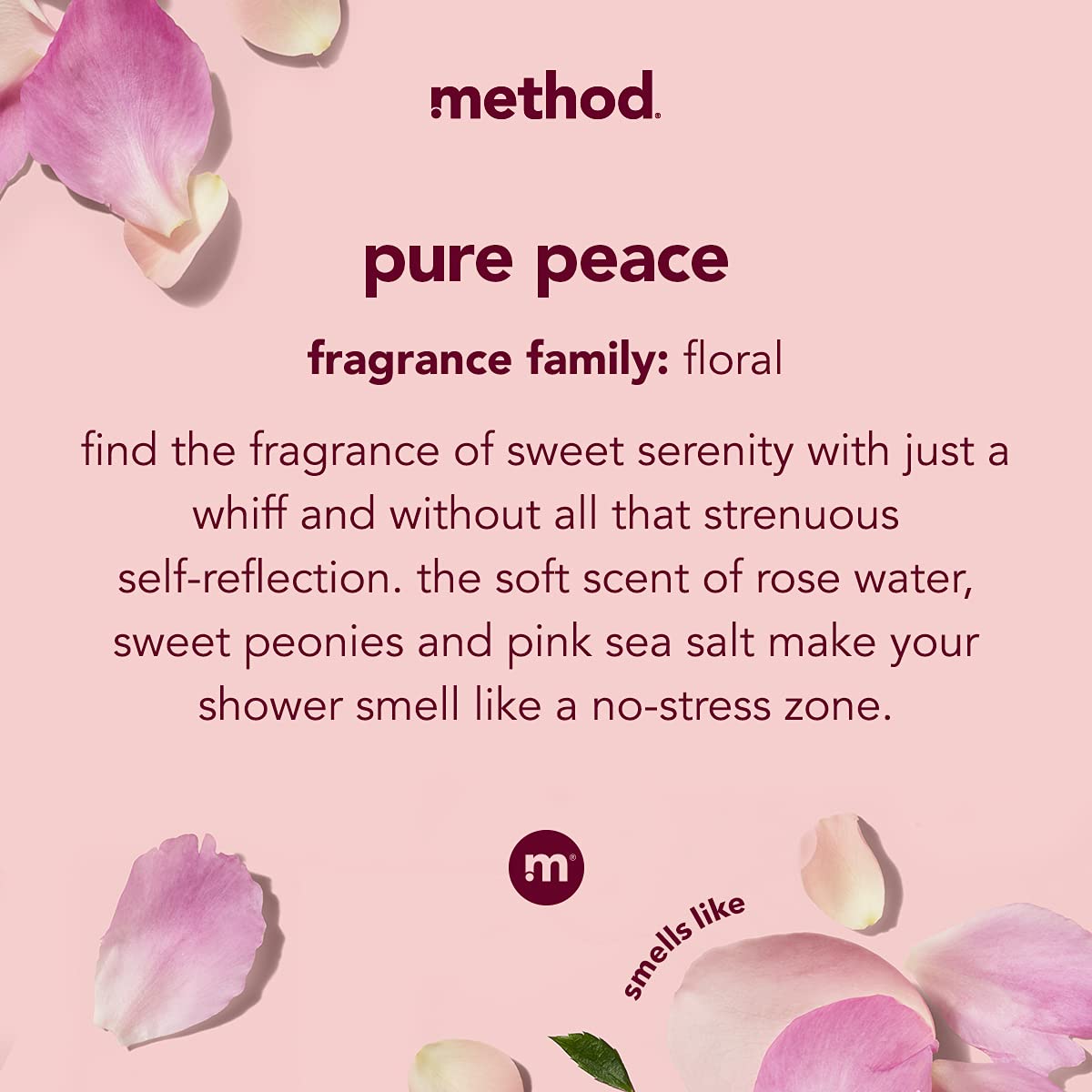 Method Body Wash, Pure Peace, Paraben And Phthalate Free, Biodegradable Formula, 28 Oz (Pack Of 1)