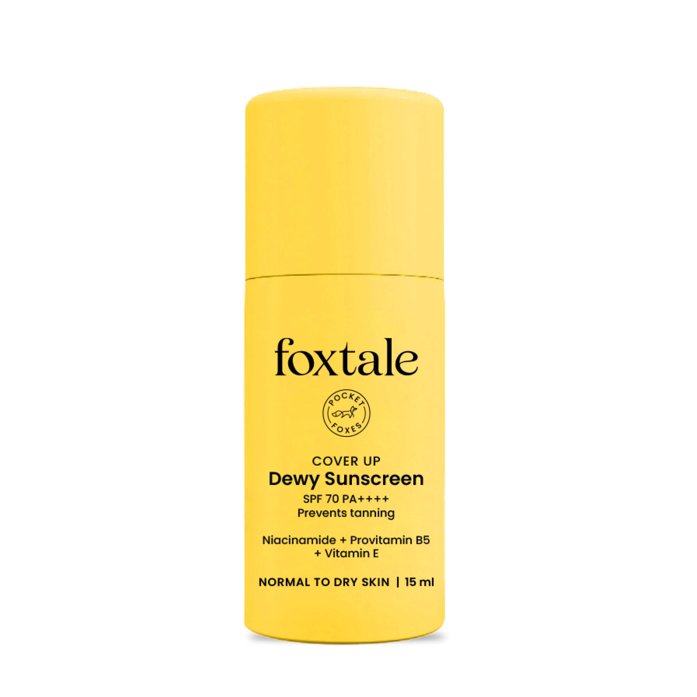 Foxtale Spf 70 Niacinamide Dewy Sunscreen With Pa++++ For Dewy Sun Protection|Tan Protection|Lightweight|No White Cast|Non Greas