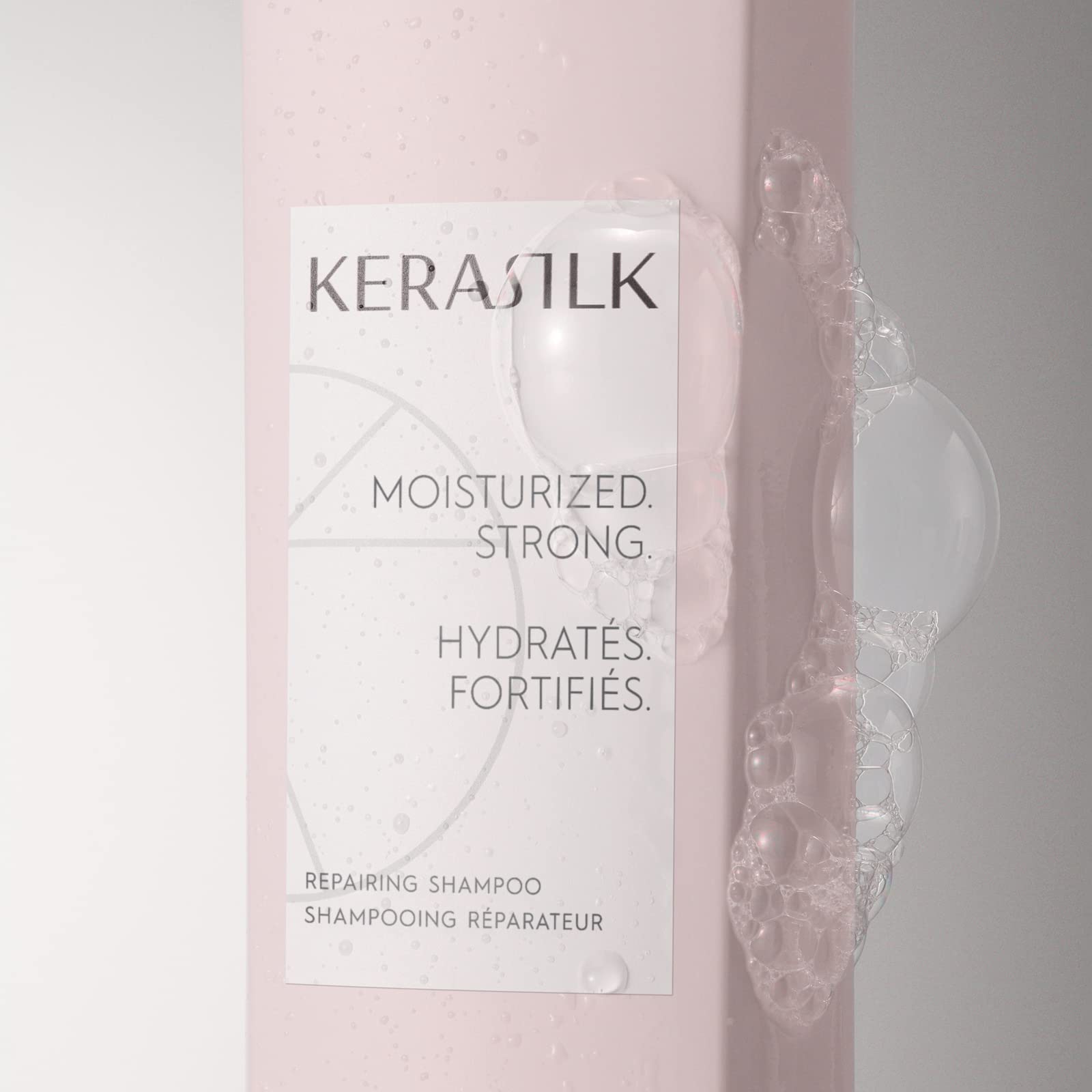 KERASILK Repairing Shampoo Deeply Nourishes & Moisturizes  Reduces Breakage & Prevents Further Damage  For Dry, Stressed & Damag