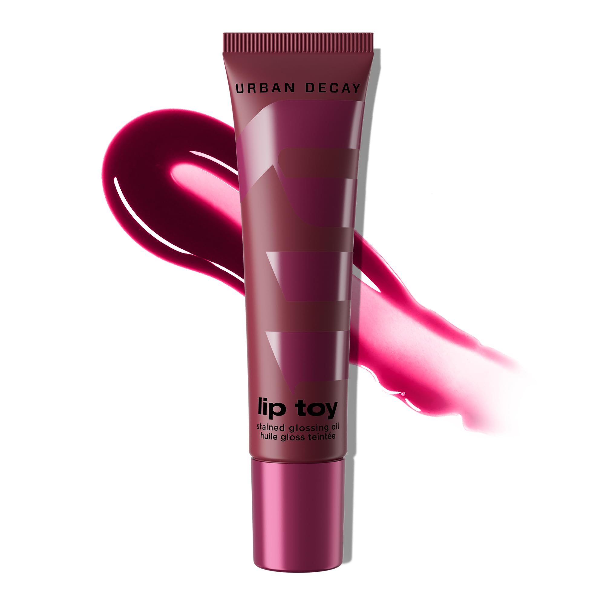 Urban Decay Lip Toy pH Staining Lip Oil - Lip-Caring Oil With Up To 24HR Hydration + All-Day pH-Reactive Stain, High Shine Non-S