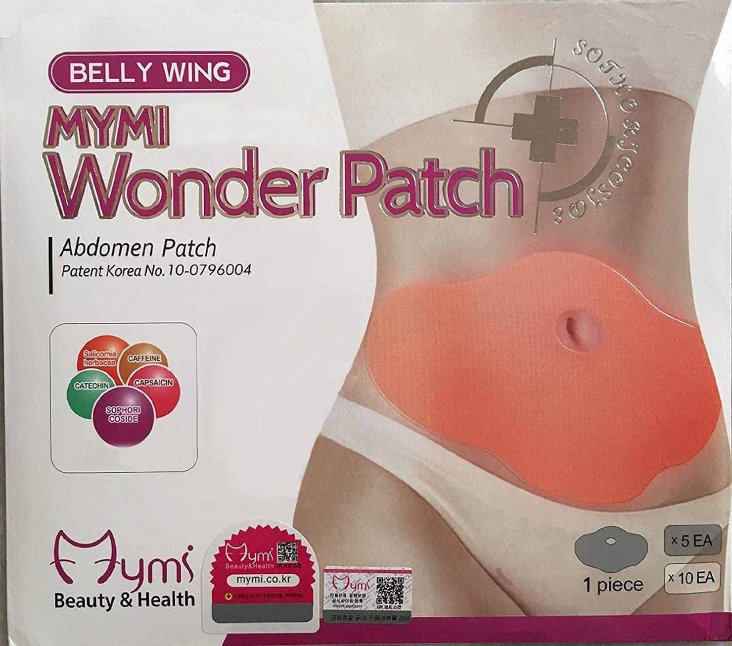 Mymi Wonder Patch Belly Wing Works For Toning Contouring Firming - 5 Pieces