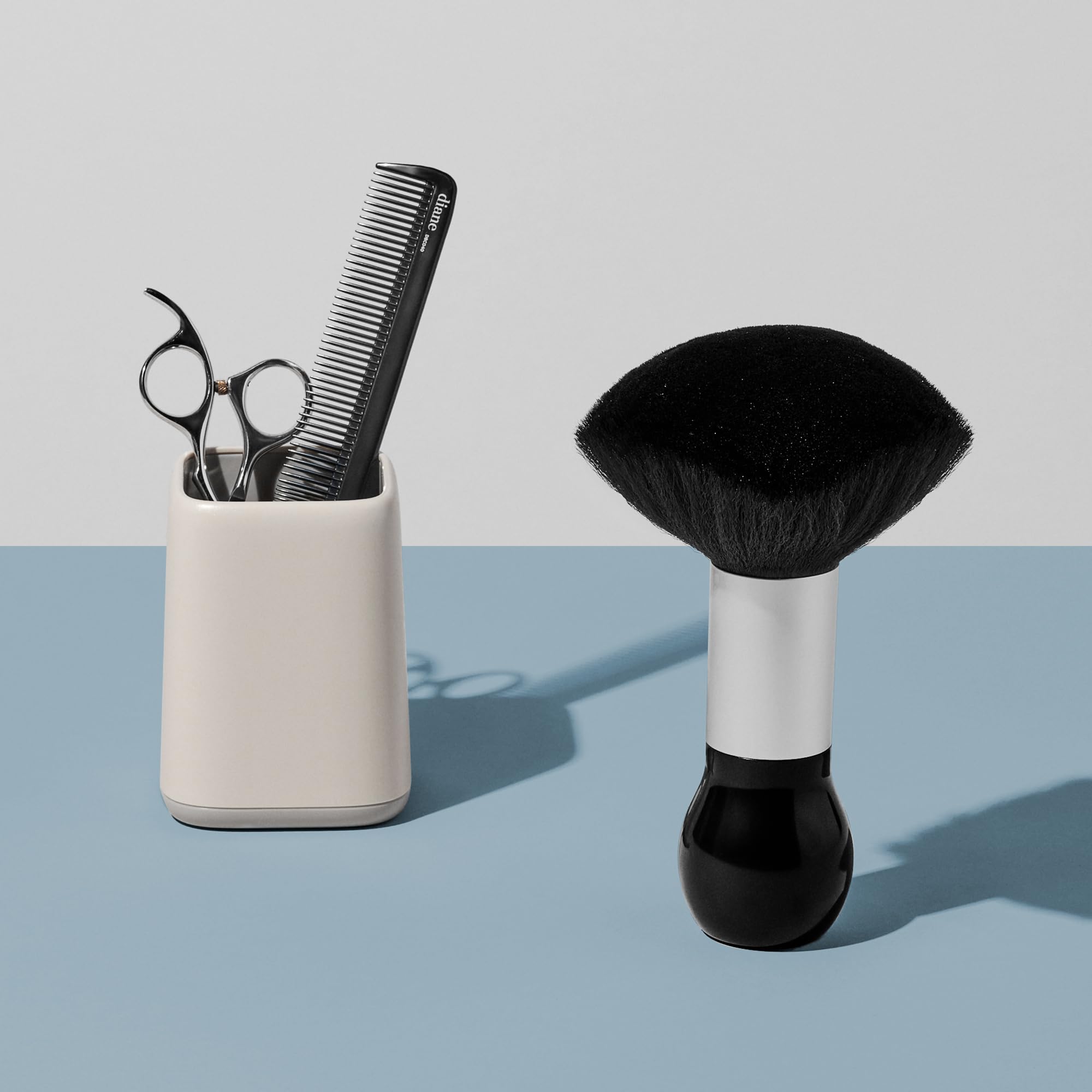 Diane Neck Duster - Barber and Salon Brush to Remove Loose Hair from Neckline and Ears After Haircut, Professional and Home Use,
