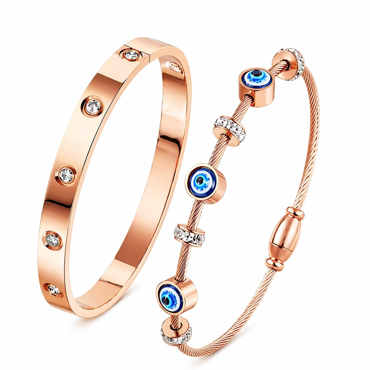 MEENAZ bracelets for women Stylish Bangles for women Adjustable Anti Tarnish Bracelet for girls rose gold Kada for Women Accesso