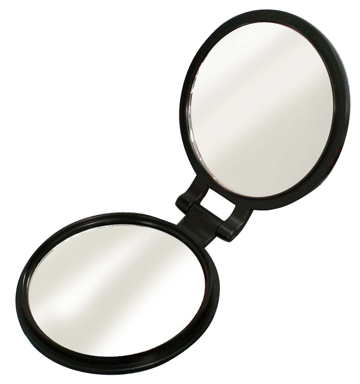 ???? Yamamura Yl-10 Double Sided Compact Mirror With 10X Magnification, Black, Mirror/Flat F3.0 Inches (77 Mm)