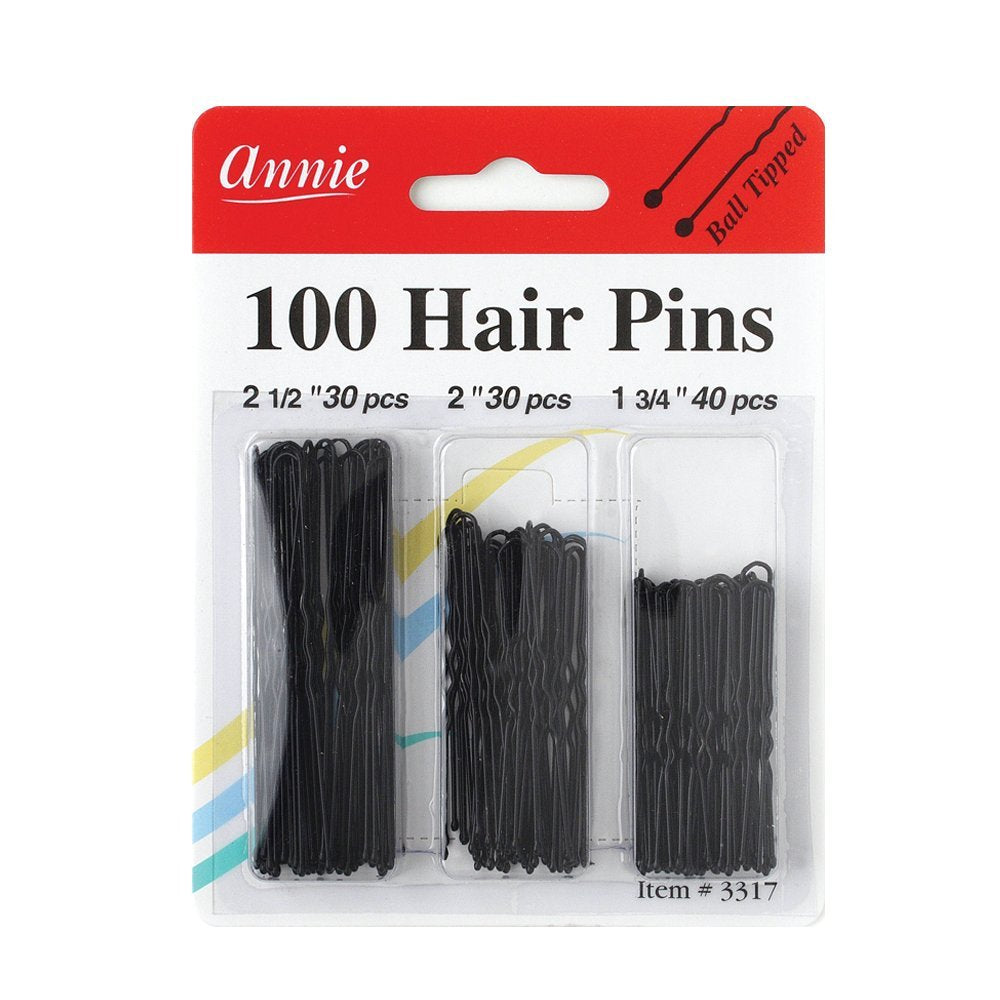 Annie 100 Hair pins Ball Tipped #3317