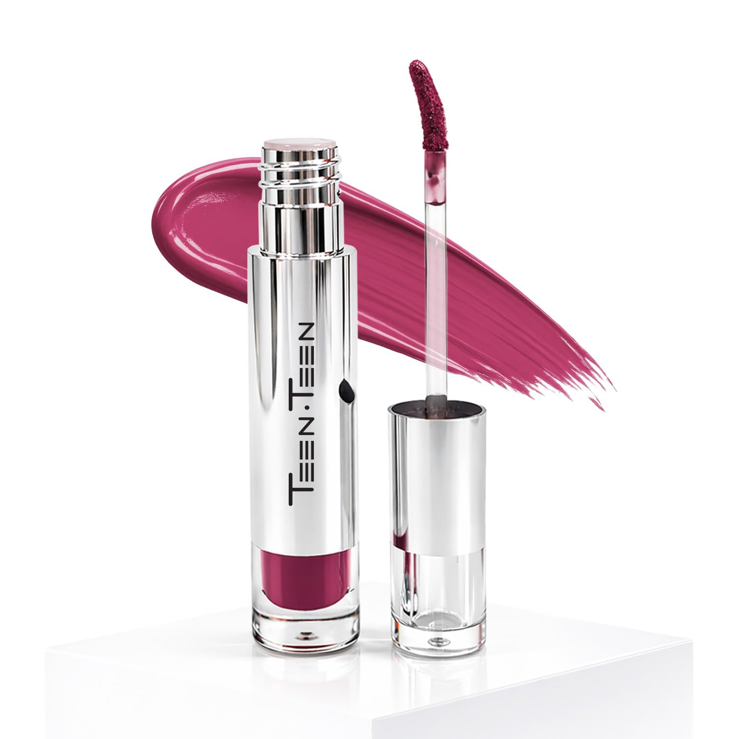 Teen Teen LongLasting White Matte Liquid Lipstick With Smooth, Lightweight & Waterproof Formula | Rose Berry, 3Ml