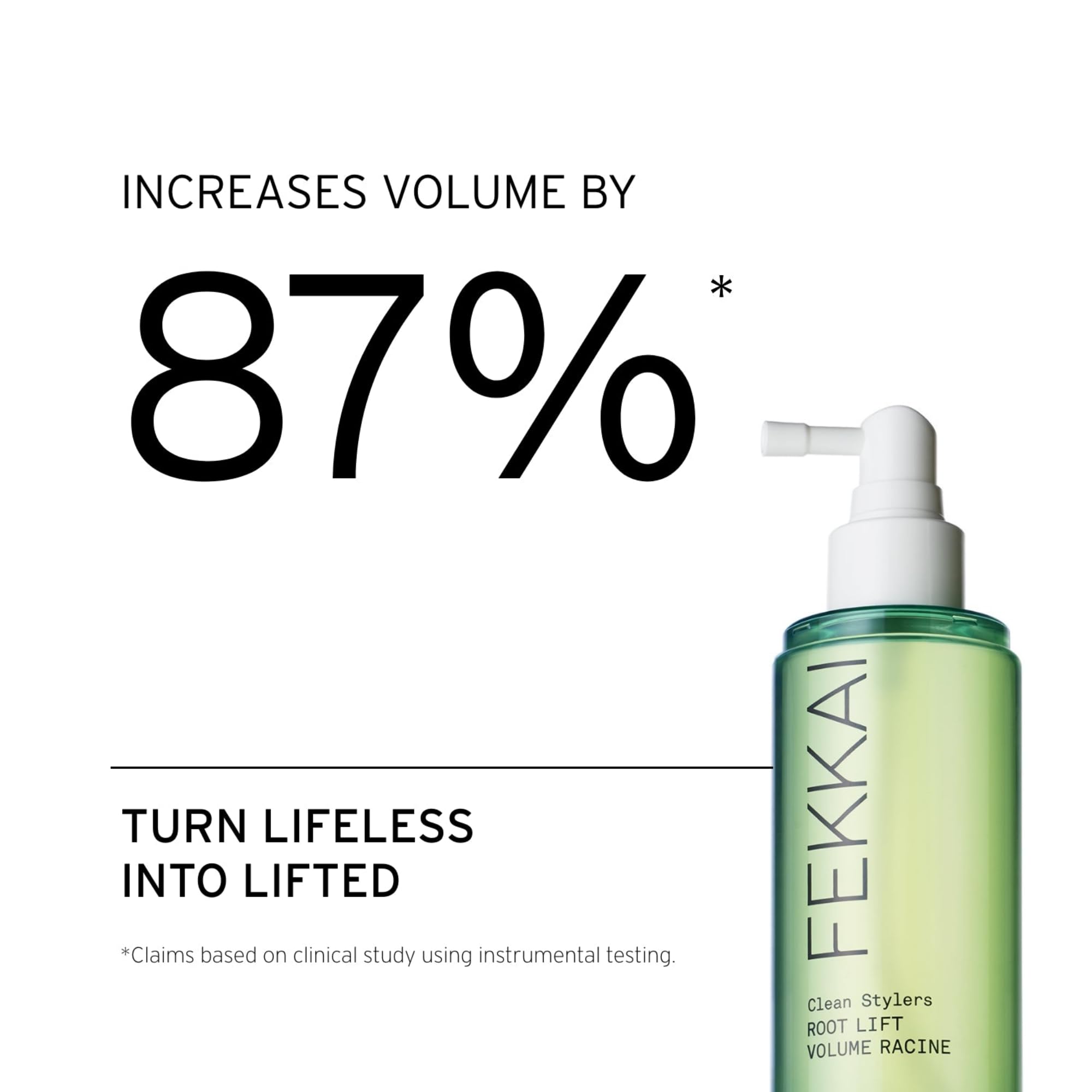 Fekkai Clean Stylers Root Lift Volume Spray - 1.62 oz - Increases Volume & Provides 450F Heat Protection - Free of Sulfates, Par