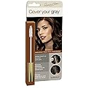 Cover Your Gray Brush In Medium Brown, 0.25 oz (Pack of 4)