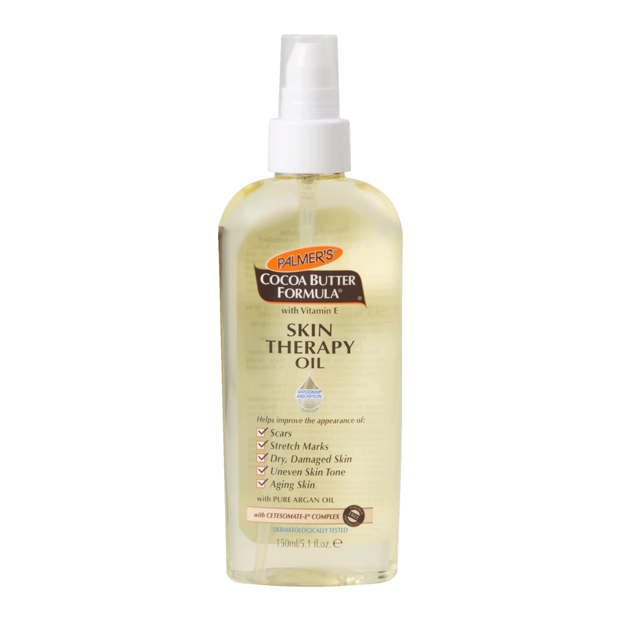 Palmers Cocoa Butter Formula Skin Therapy Oil With Vitamin E For Unisex 5.1 Oz Oil