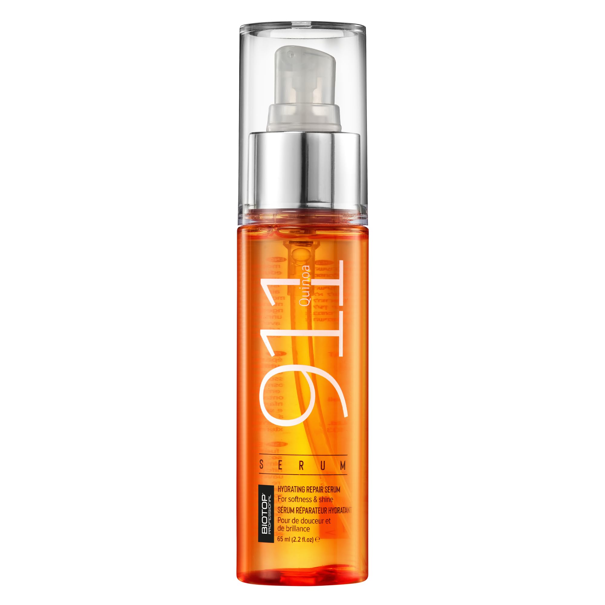 Biotop Professional 911 Quinoa Serum - Hair Serum For Frizzy and Damaged Hair to Repair and Promote Shine - UV + Heat Protectant