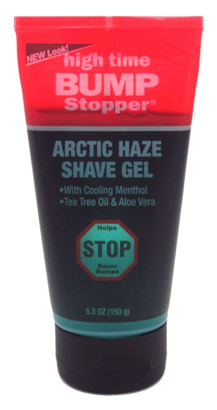 High Time Bump Stopper Shave Gel W/Aloe& Tea Tree Oil 5.3oz