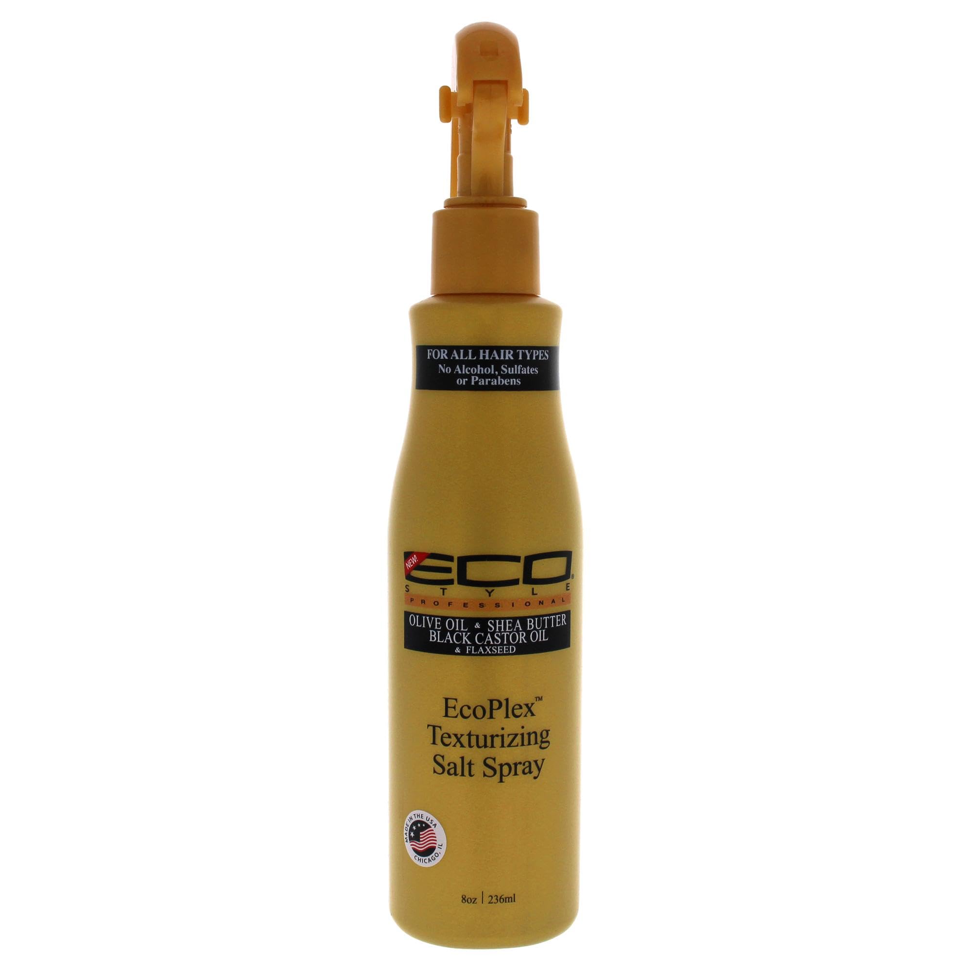 Eco Style Ecoplex Texturizing Salt Spray By Ecoco For Unisex - 8 Oz Hair Spray