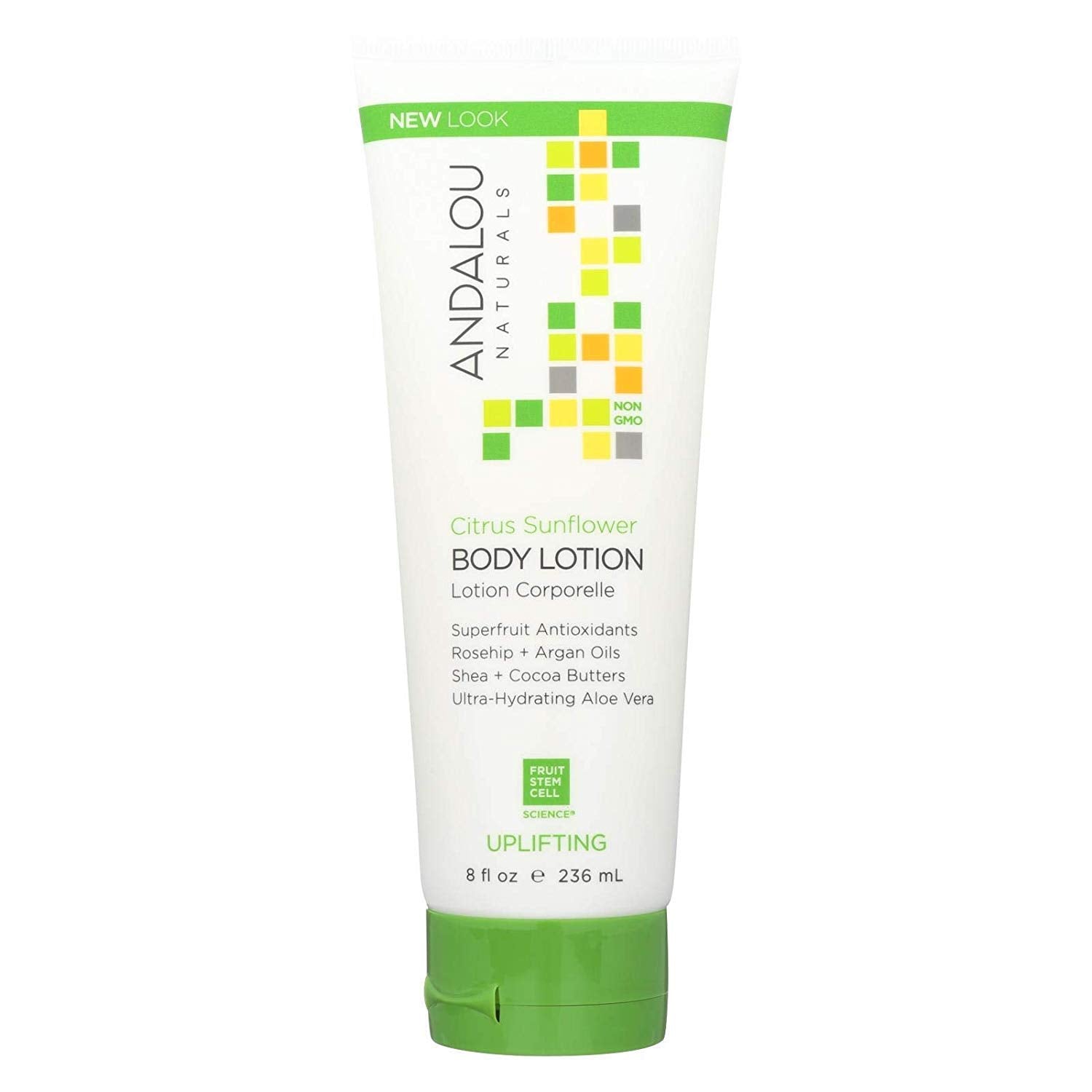 Andalou Naturals Skin Uplifting Body Lotion, Citrus Sunflower, 8 Oz