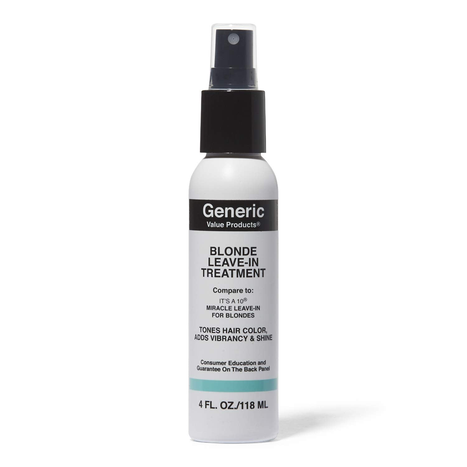 Generic Value Products Blonde Leave In Treatment, Ideal for Blondes to Fight Brassiness, Enhances Shine and Manageability, De-fr