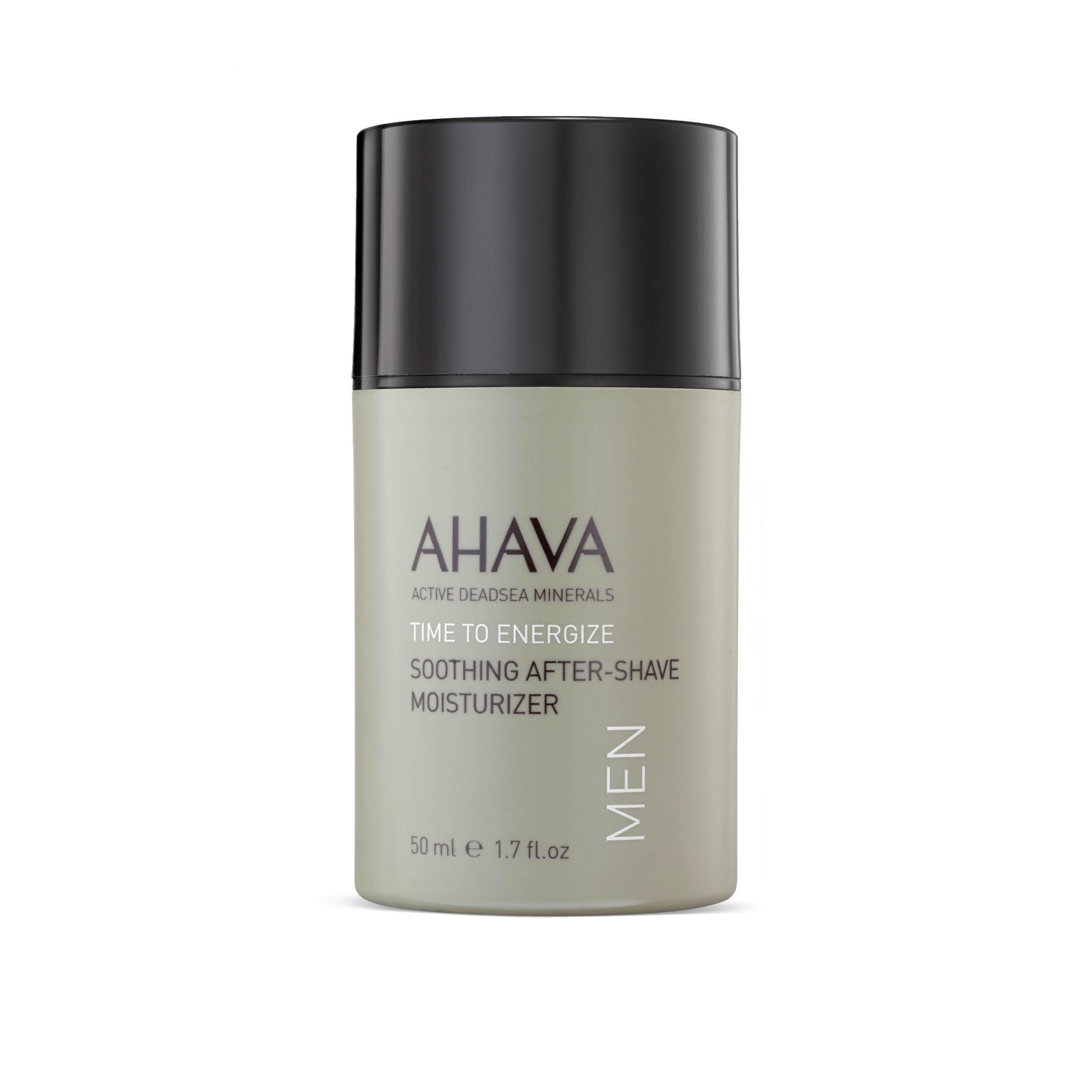 Ahava Men'S Soothing After-Shave Moisturizer - Light-Absorbing Lotion To Calm, Hydrate & Relieve The Skin After Shaving, Enriche
