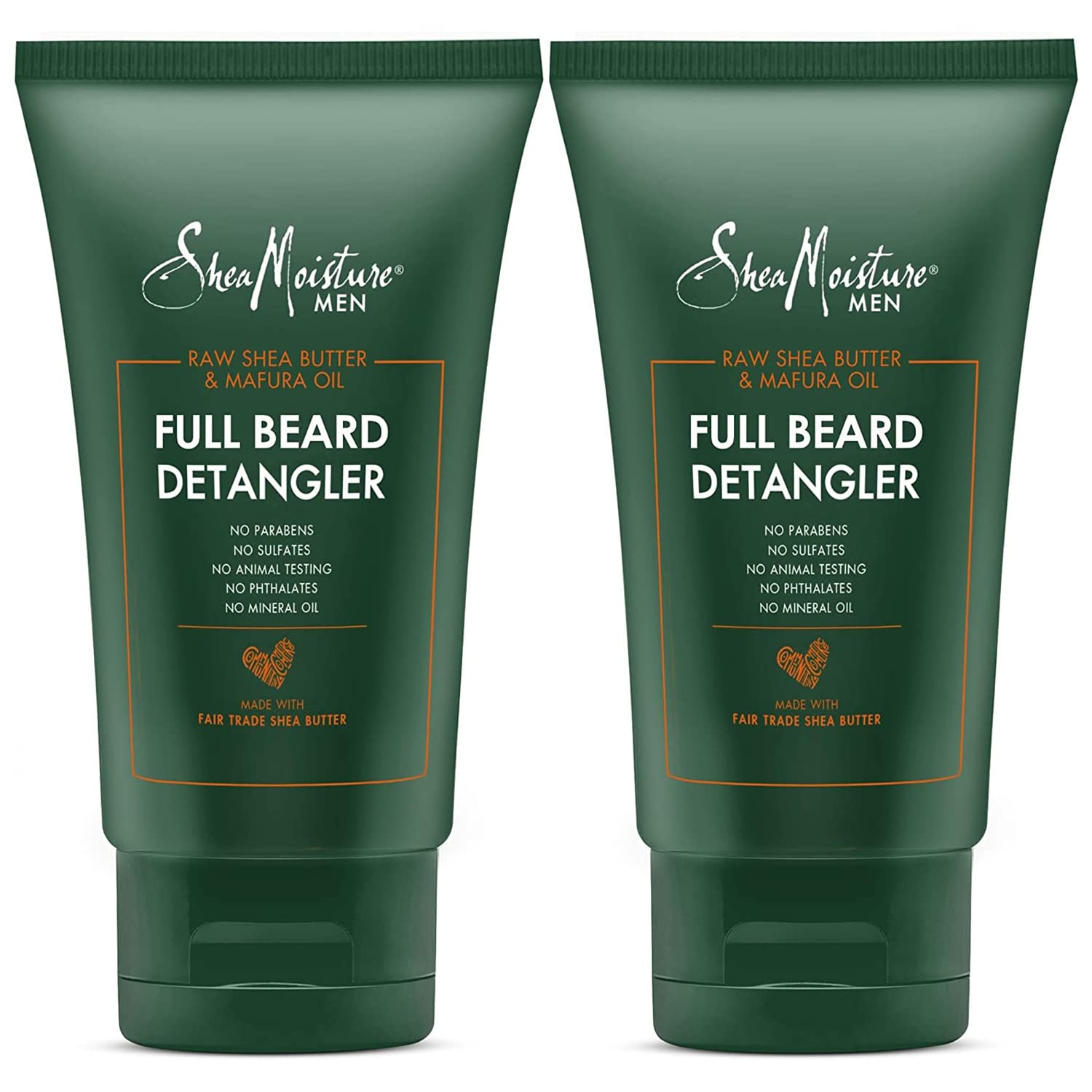 SheaMoisture Men Full Beard Detangler and Conditioner with Maracuja Oil & Shea Butter - Rich Moisturizing Cream to Soften and De