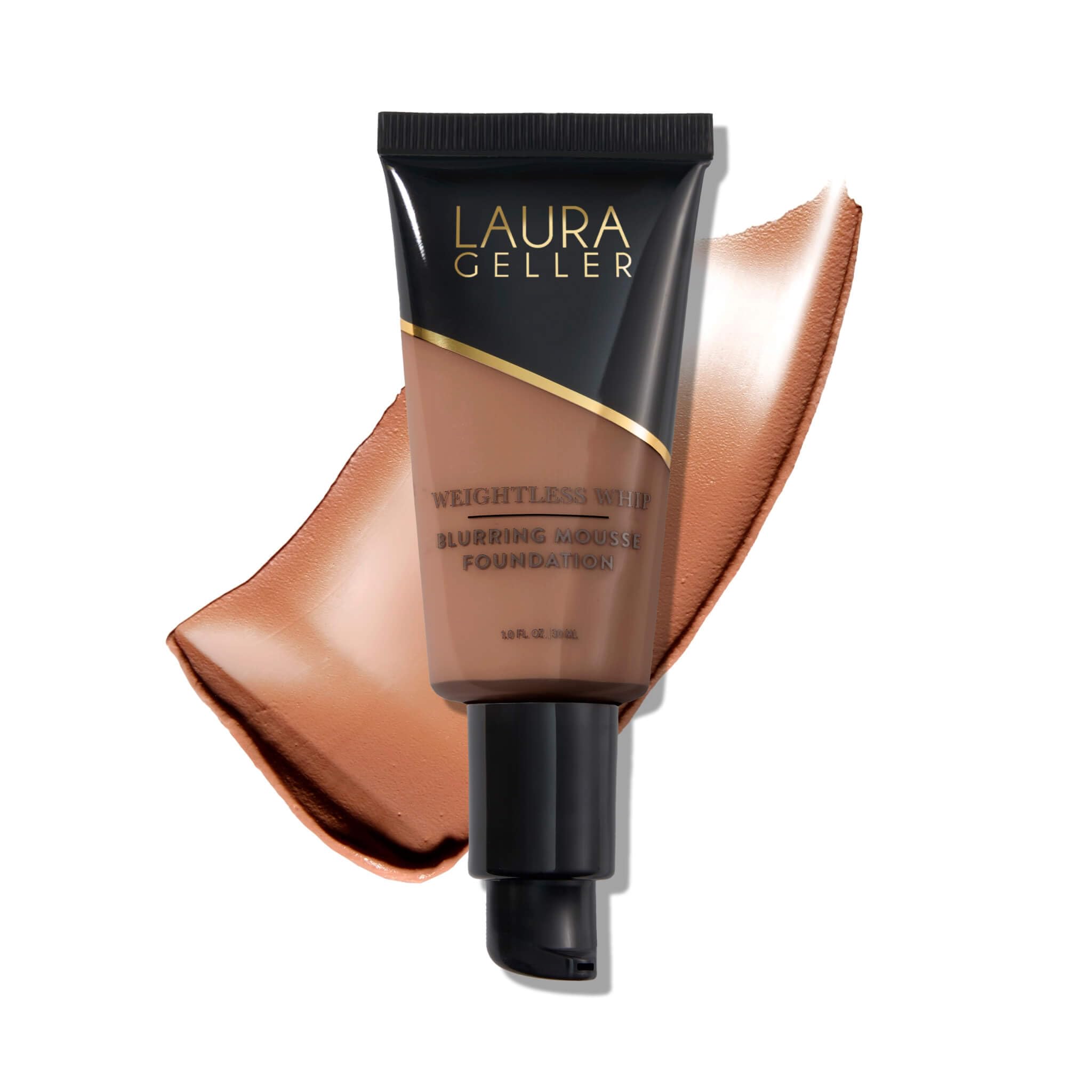 LAURA GELLER Weightless Whip Mousse Foundation, Buildable  Deep