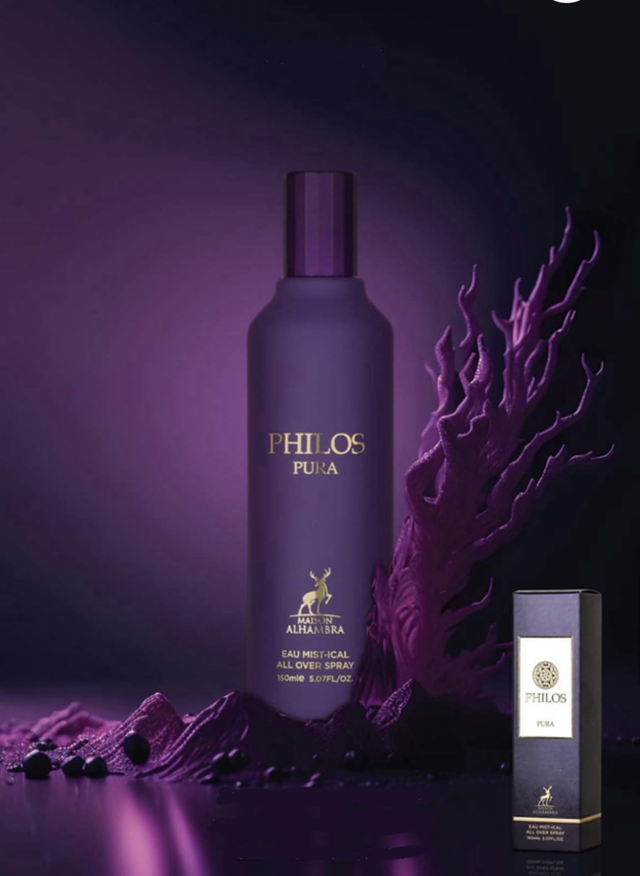 Maison Alhambra Philos Pura Eau Mistical All Over Spray 5.07 Oz
