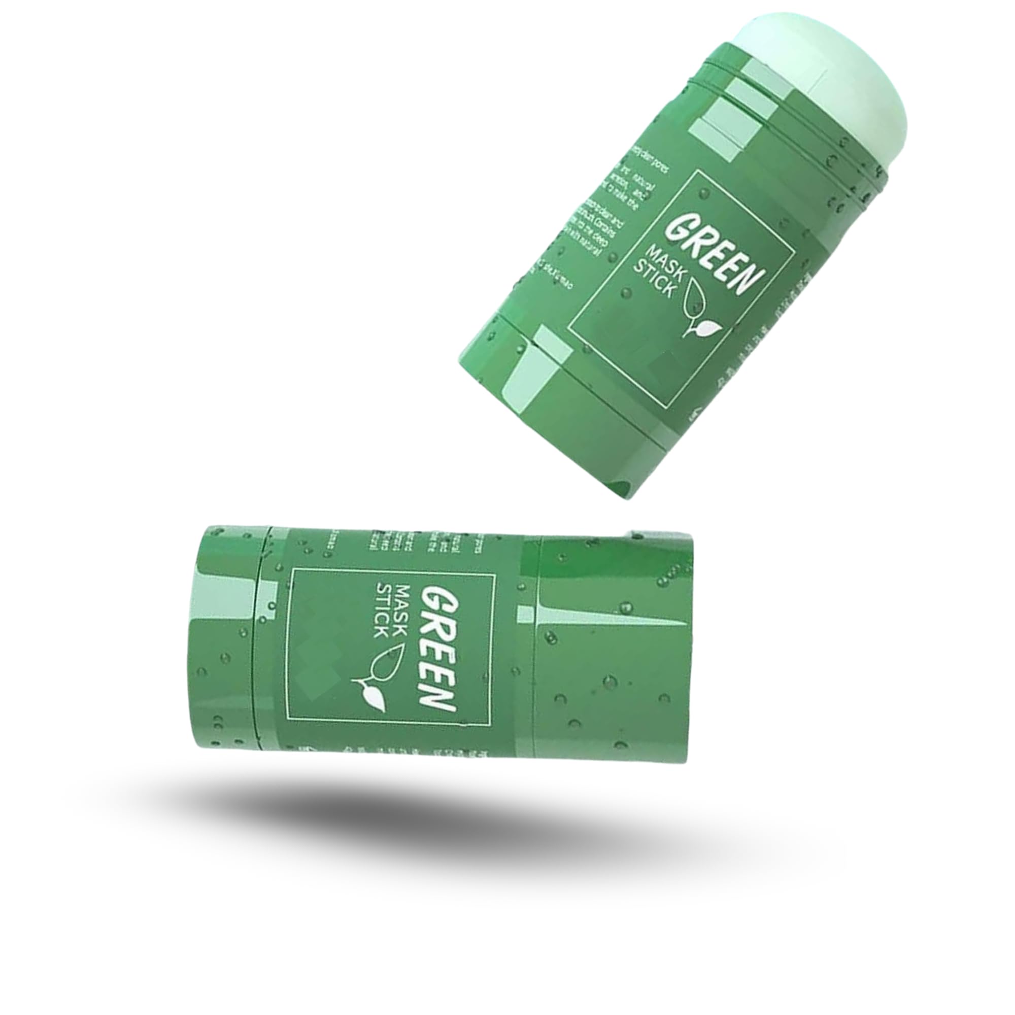 Glowhouse Green Tea Stick Face Mask For Blackhead Remover, Anti Acne, Oil Control,Deep Clean Pore,Purifying Solid Cleansing Clay