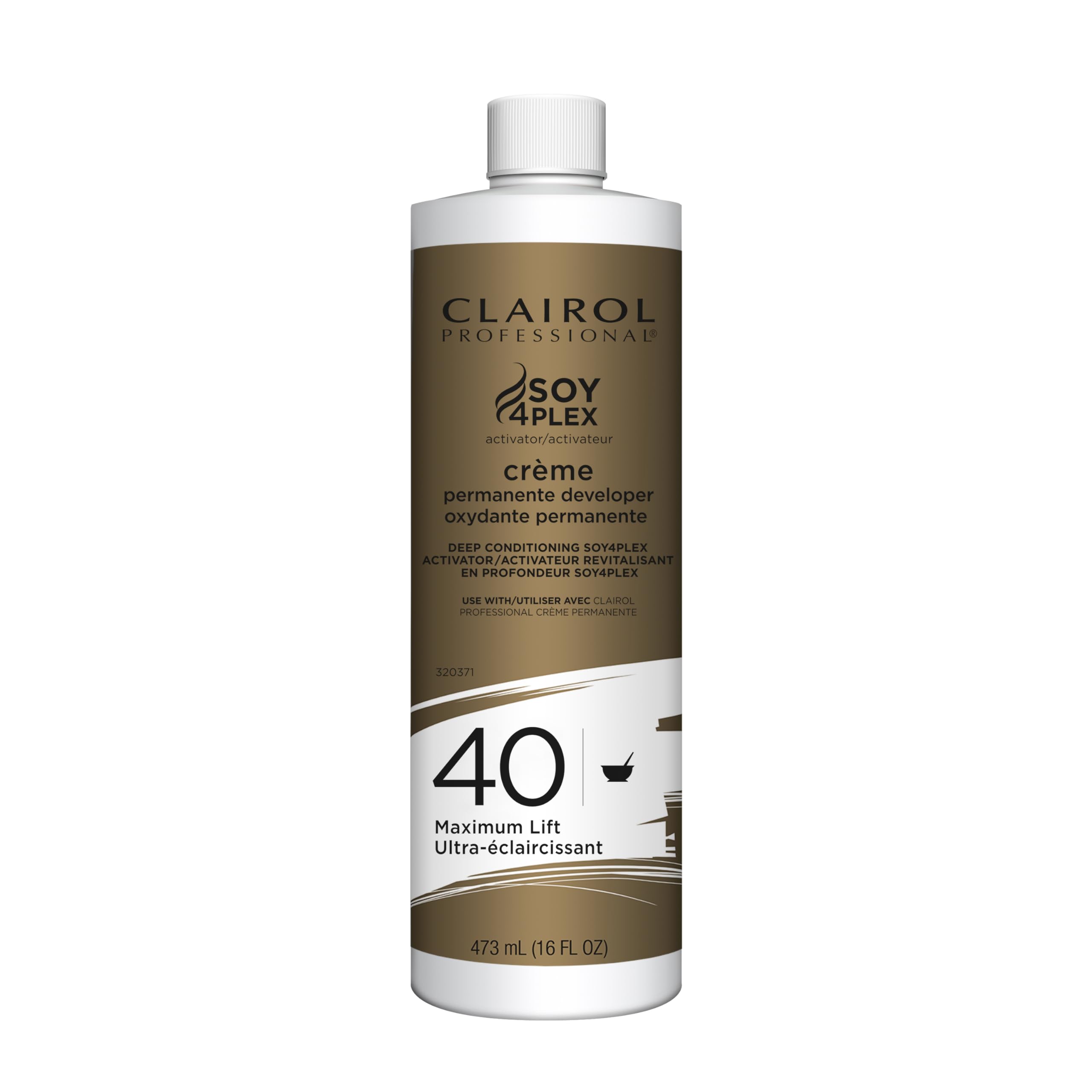 Clairol Professional Crme 40 Volume Hair Developer, 16 Oz
