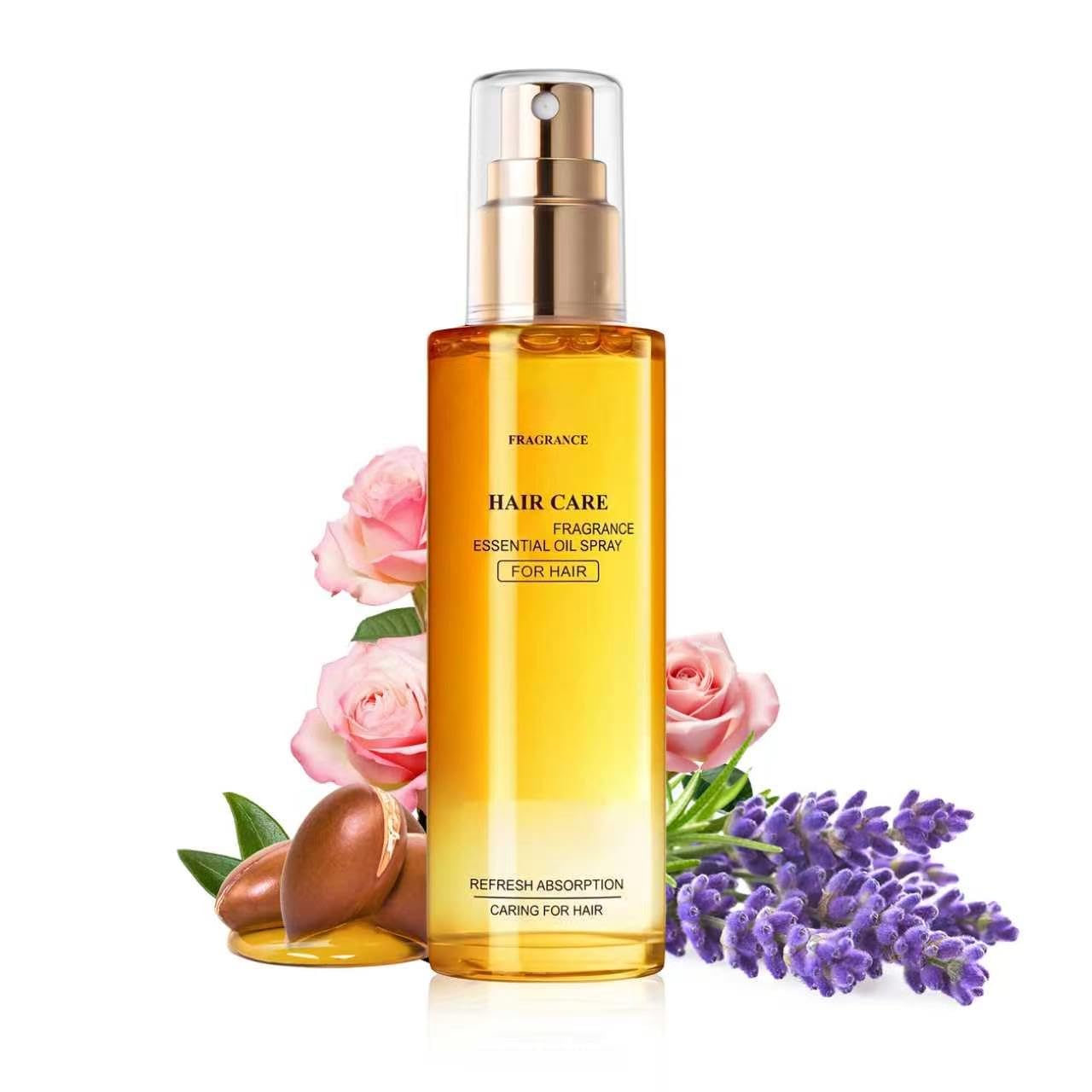 QSLYUYUAN Hair Oil Spray,Light Hair Spray Oil for Dry and Frizzy Hair,Moisturizing Hair Oil for Ends,Daily Use for Women and Men