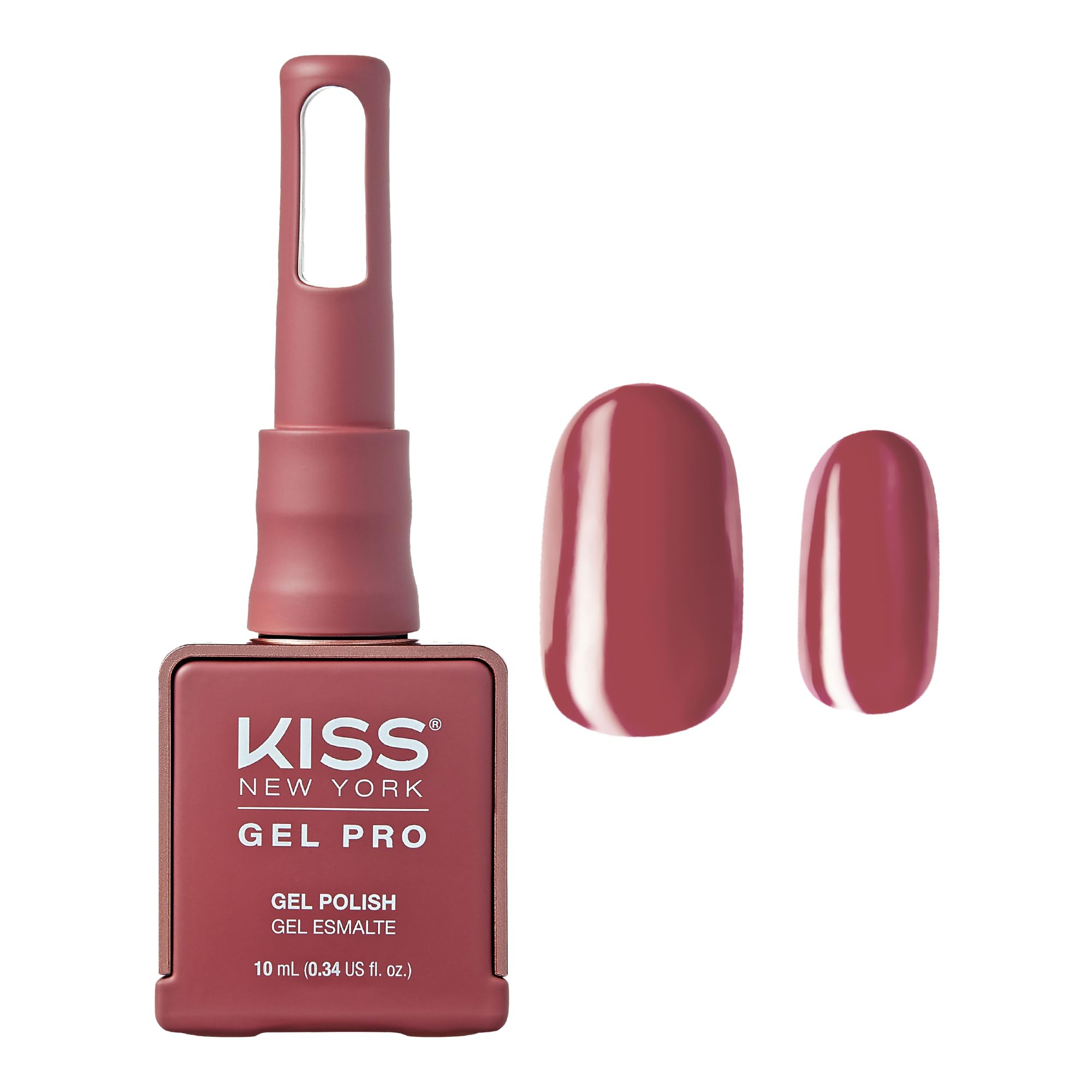 Kiss New York Gel Nail Polish Soak Off UV LED Gel Polish 10mL Nail Art Salon Manicure DIY HEMA FREE, TPO FREE, Made in USA (Unde