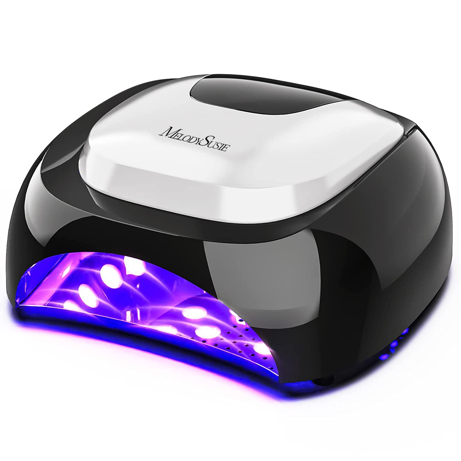 MelodySusie UV LED Nail Lamp for Salon, Professional 48W UV Nail Lamp for Gel Nail Polish Curing with Auto Sensor and 3 Timers, 