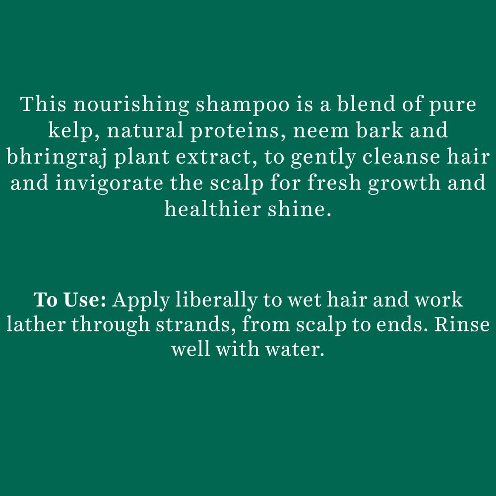 Biotique Ocean Kelp Anti Hairfall Shampoo | Intensive Hair Growth Therapy| Anti Hairfall Shampoo that Maintains Shine |100% Bota