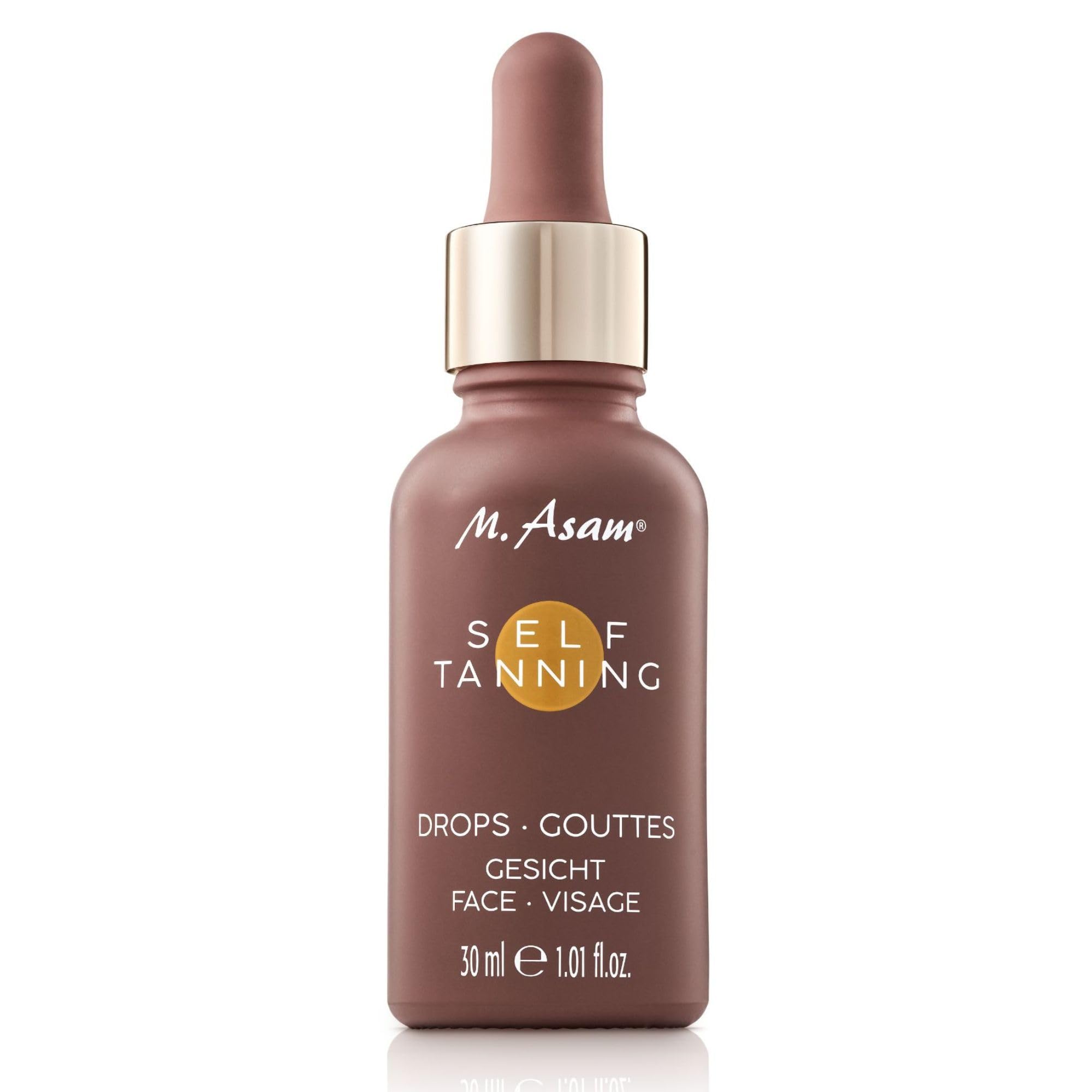 M. Asam Self Tanning Drops - Liquid Self-Tanner with Aloe Vera & DHA, 1.01 Fl Oz