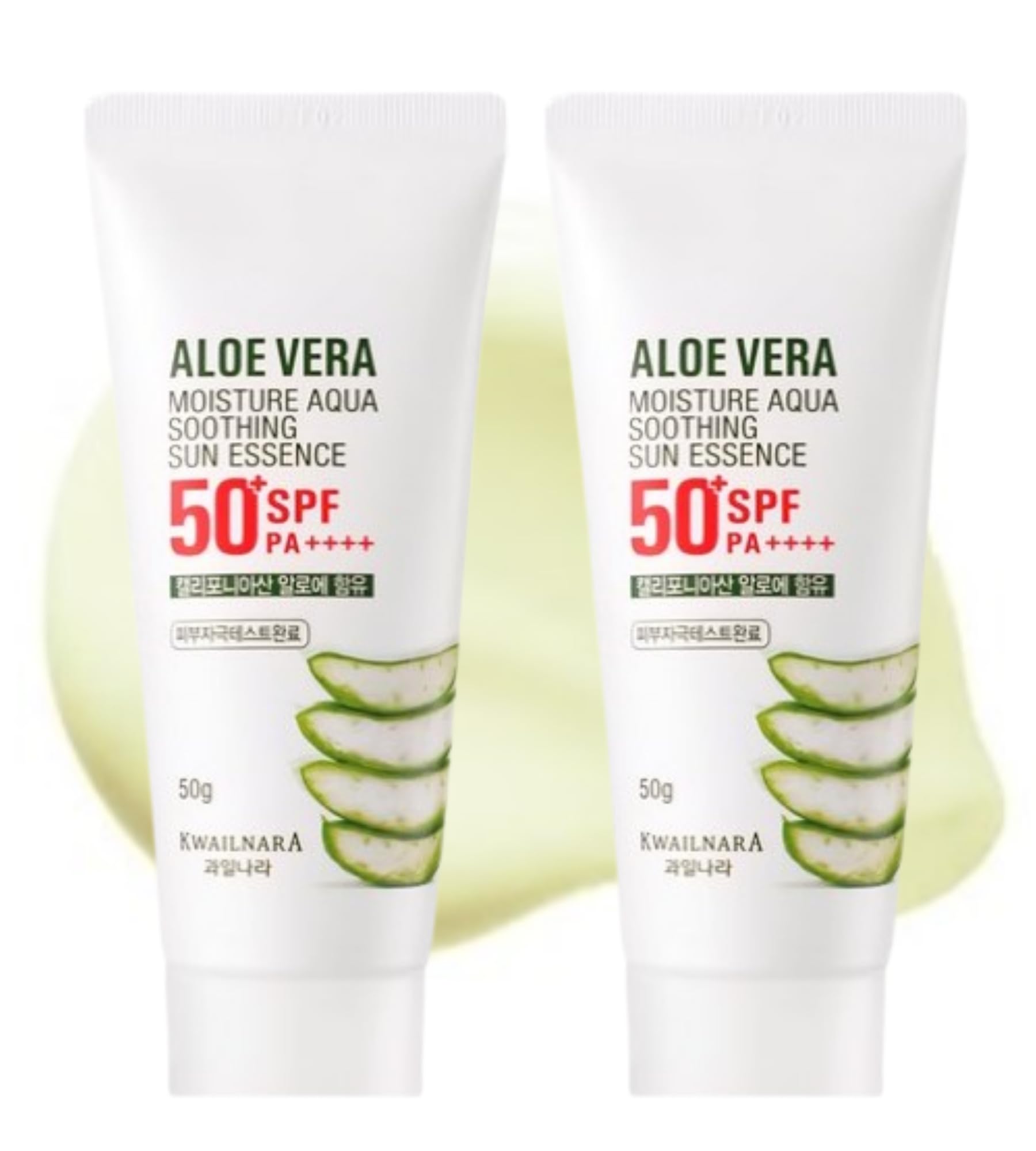 Aloe Vera Moisture Aqua Soothing Sun Essence SPF50+ PA++++ (50g  2)