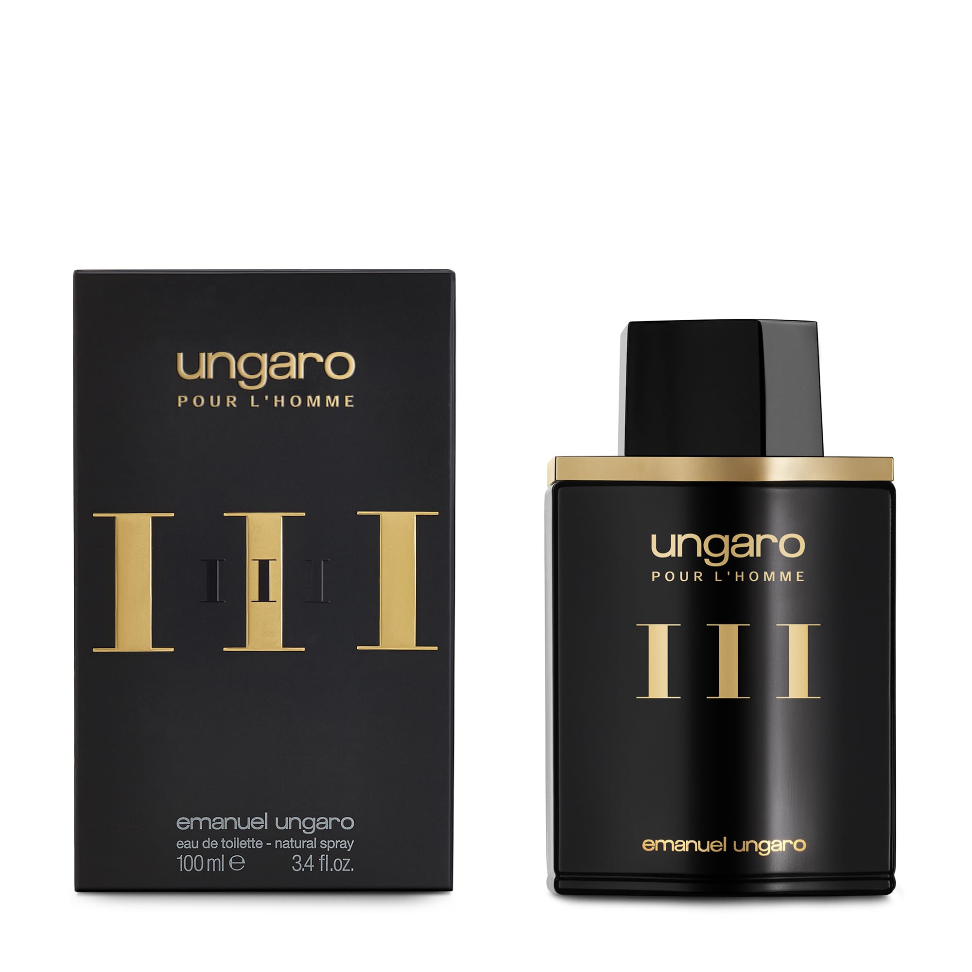 Ungaro Pour L'Homme Iii By Ungaro, 3.4 Oz Eau De Toilette Spray For Men