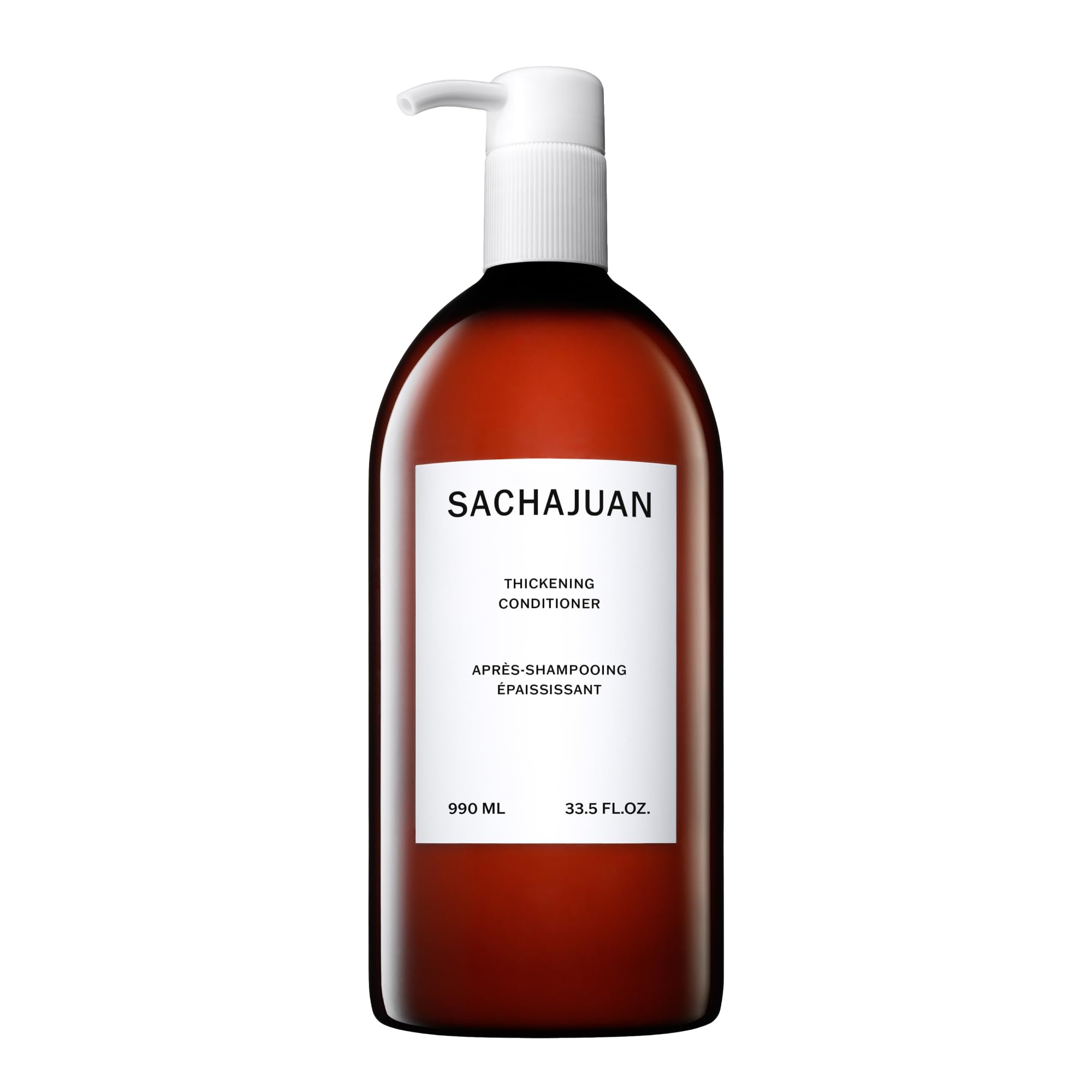 SACHAJUAN Thickening Hair Conditioner, Volumizing, Heat & UV Protectants, Shine & Smooth Volume, Paraben-Free, 33.5 fl oz