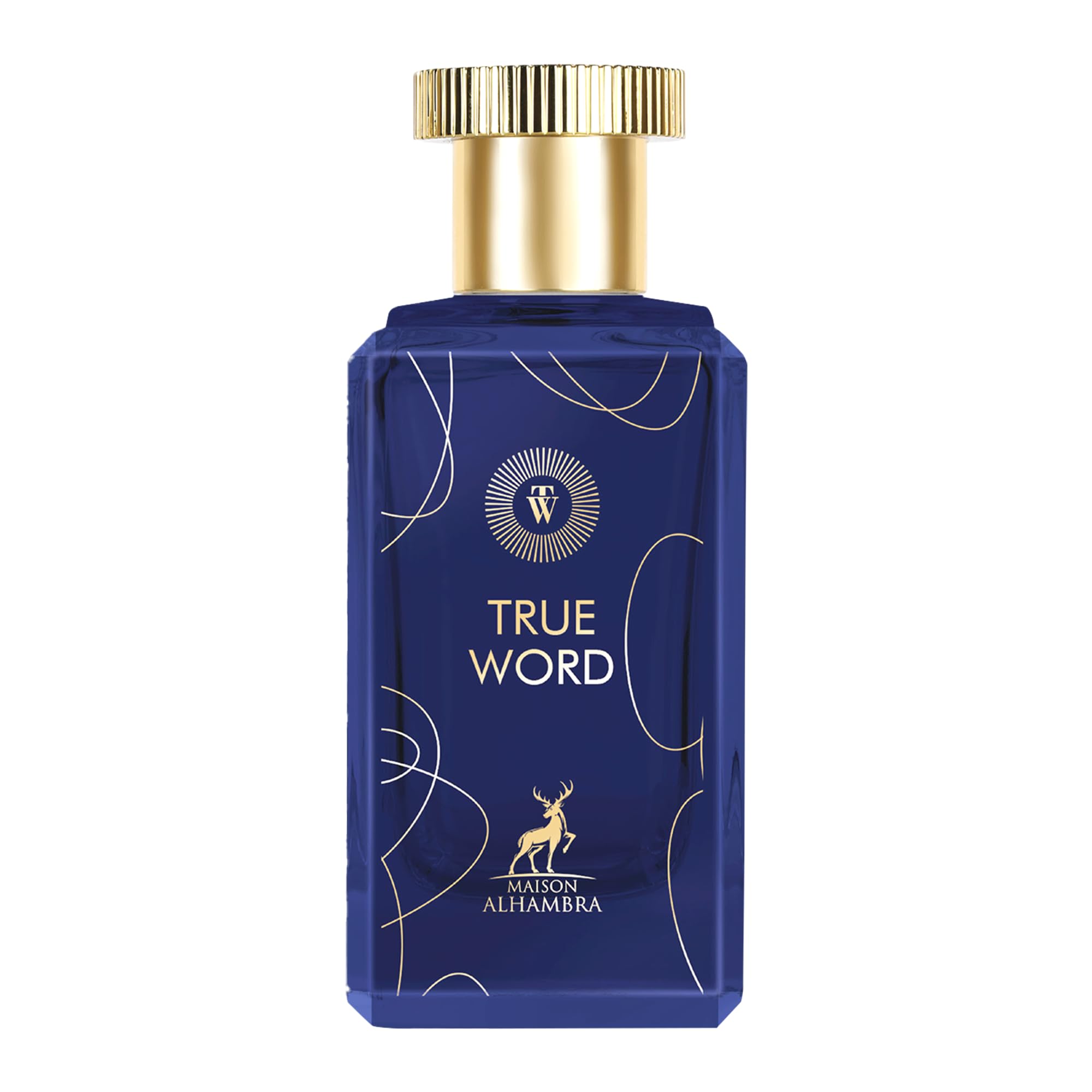 Maison Alhambra True Word - Fruity, Citrus, Floral, Amber - Eau de Parfum Spray Long-Lasting Fragrance for Men, 3.4 Ounce / 100 
