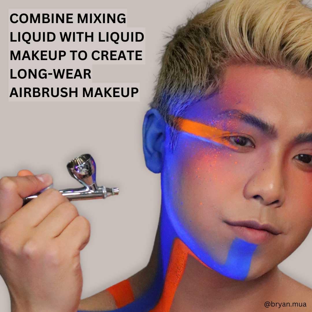 Mehron Makeup Mixing Liquid  Water Resistant For All Day Wear  Multi-Use Makeup Transformer  Eyeliner Mixing Medium  Clear 4.5 F