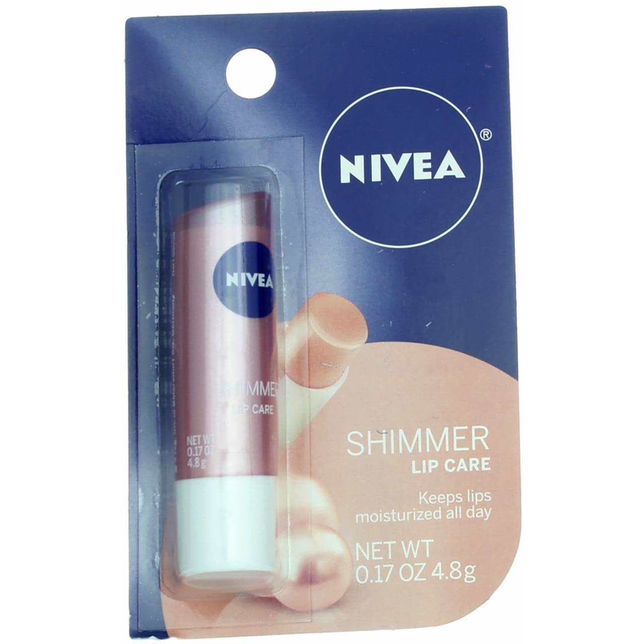 Nivea Lip Care A Kiss of Shimmer Lip Care Stick - Pearly Shimmer - 2 pk