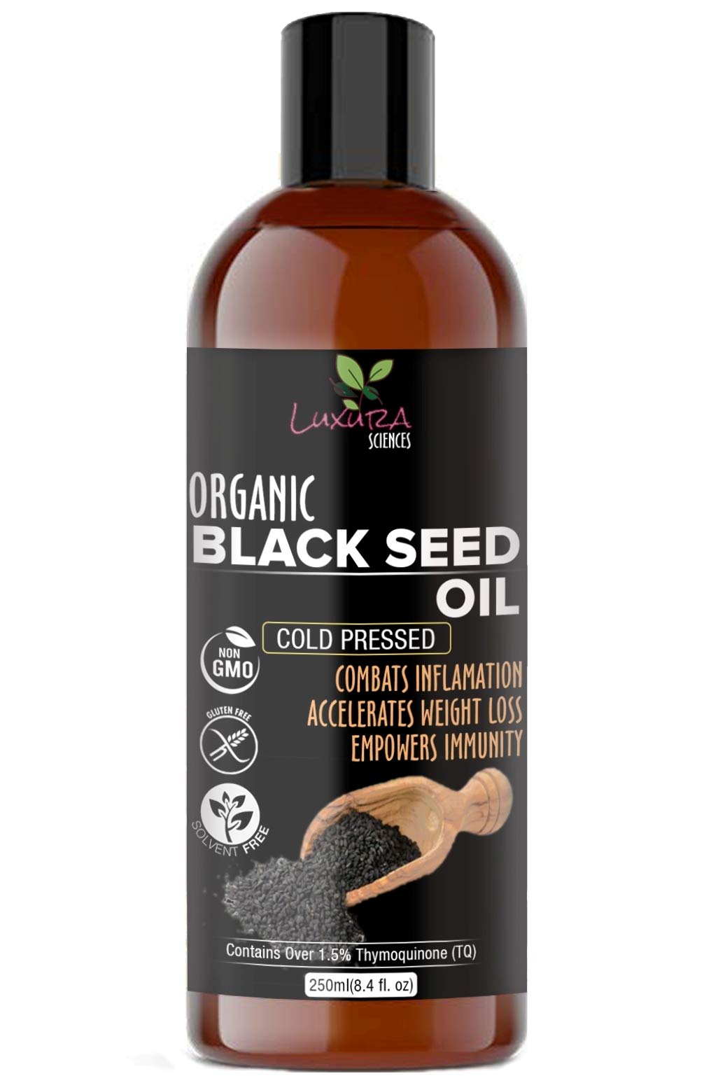 Luxura Sciences Natural Cold Pressed Kalonji Black Seed Hair Oil for Hair Growth (250ml)|| Hair treatment|| winter special.